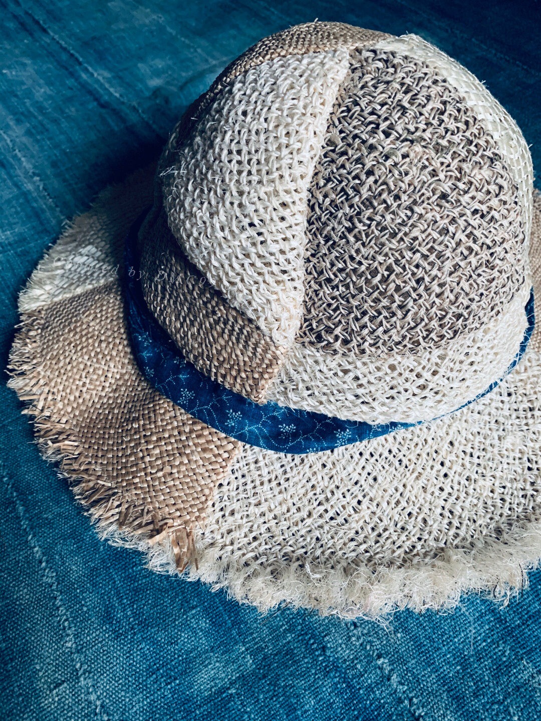 Kapital Mixed Straw Hat — detail