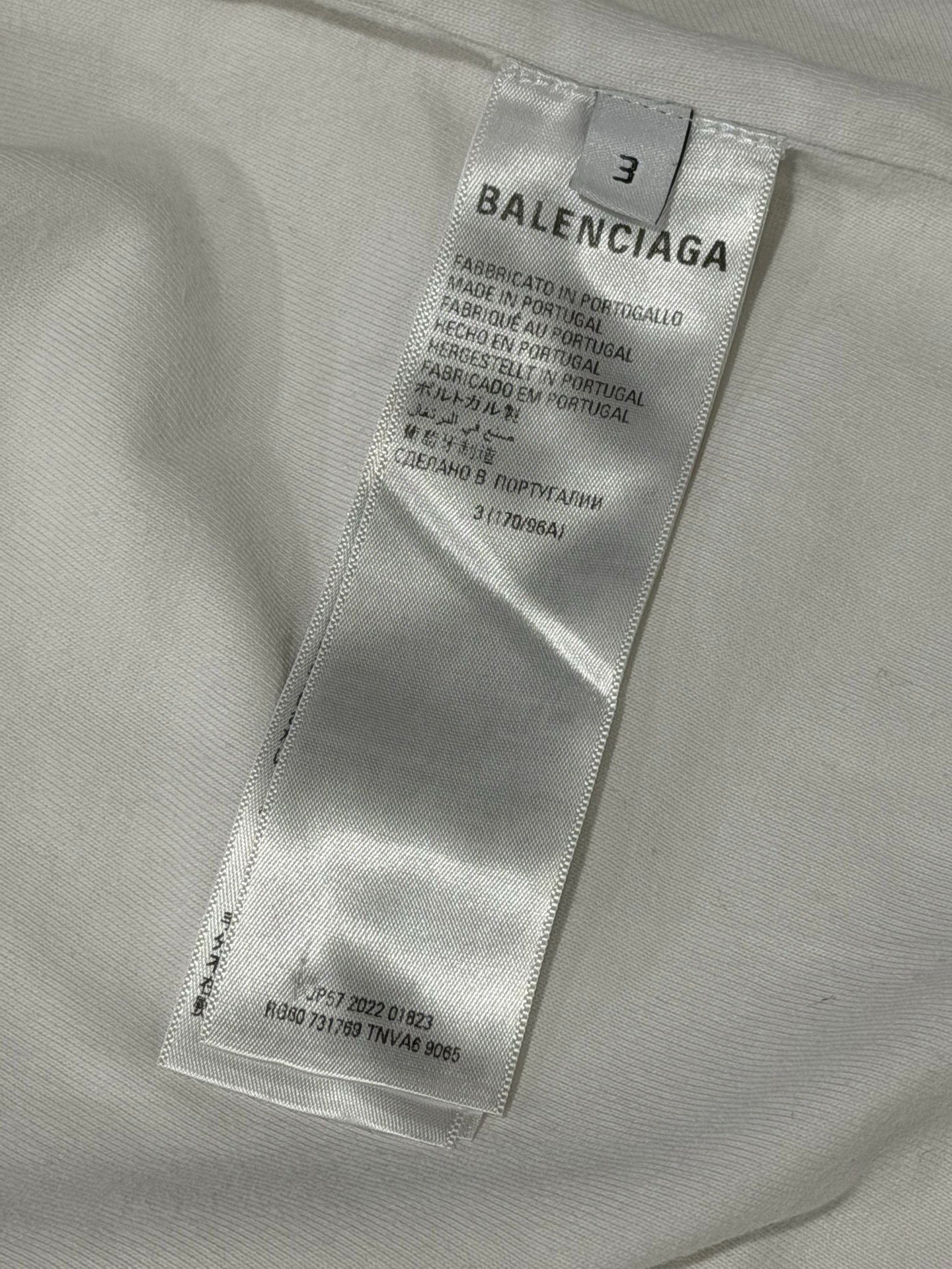 Balenciaga x adidas Short-Sleeve T-Shirt — back