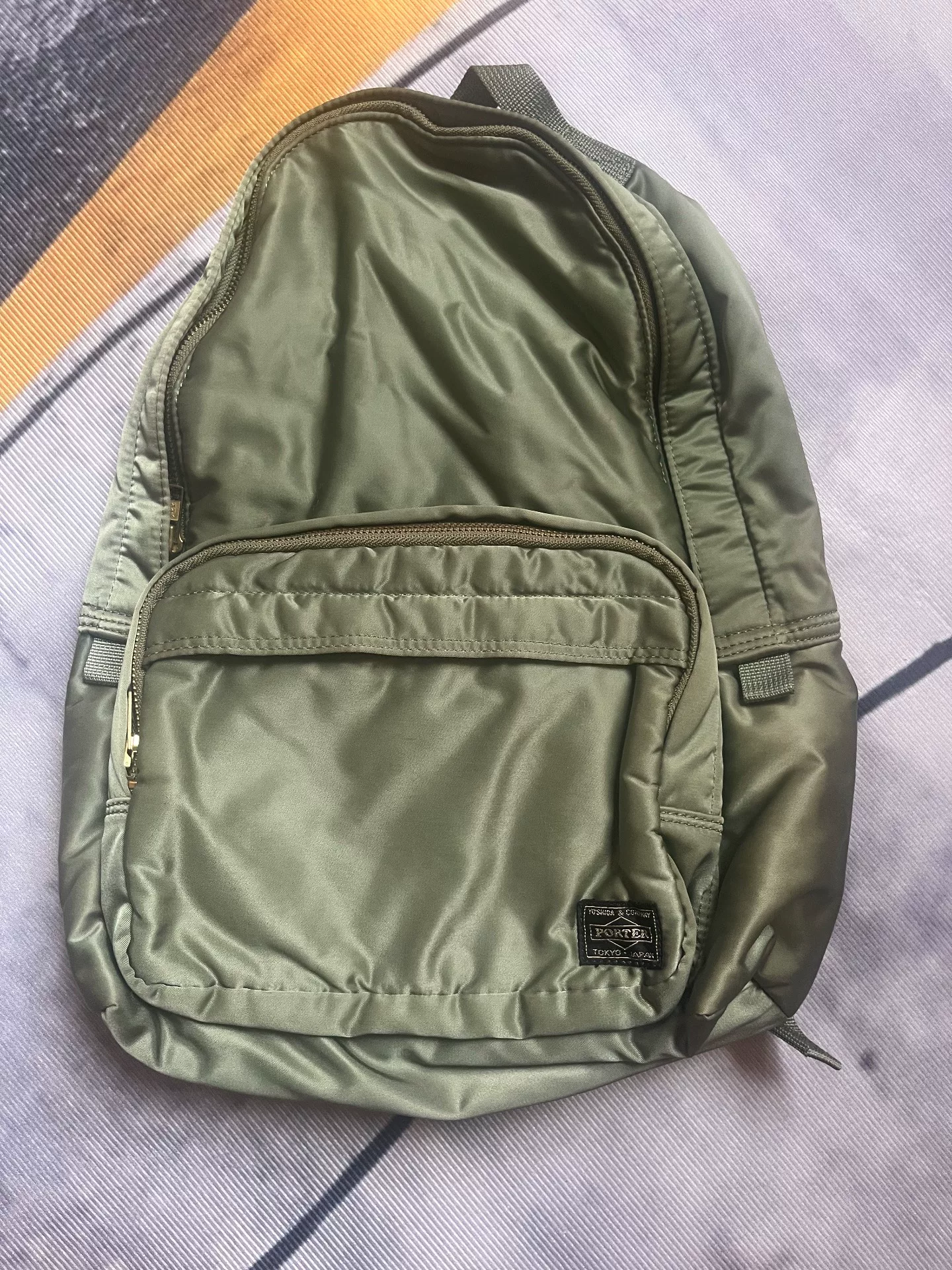 Green Porter Tanker Backpack