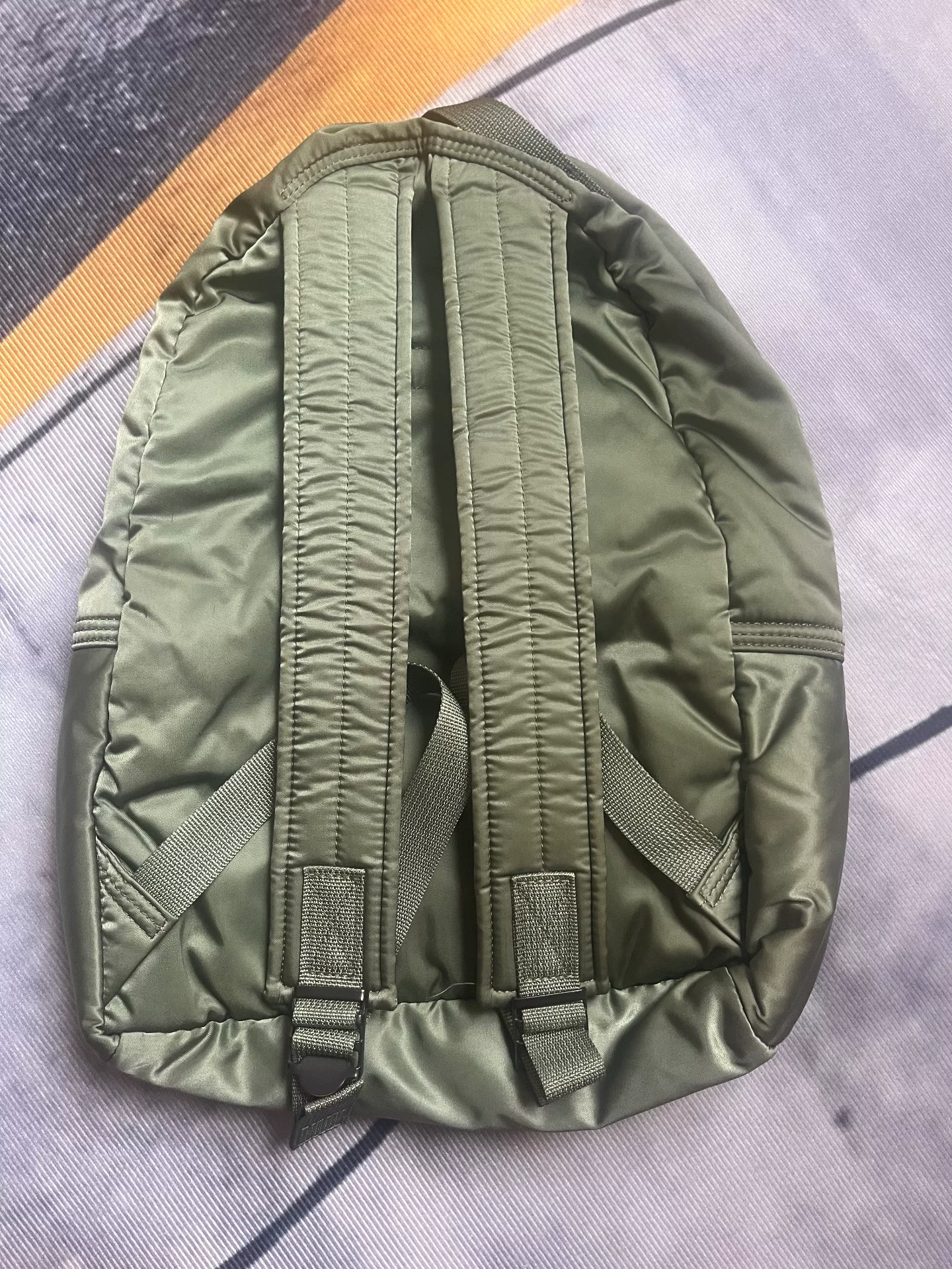 Green Porter Tanker Backpack — front