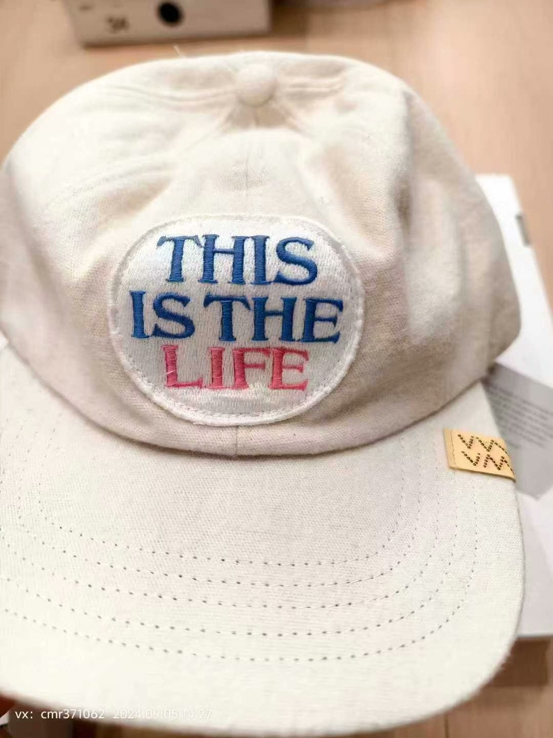 visvim 19AW Excelsior Cap T.I.T.L — label
