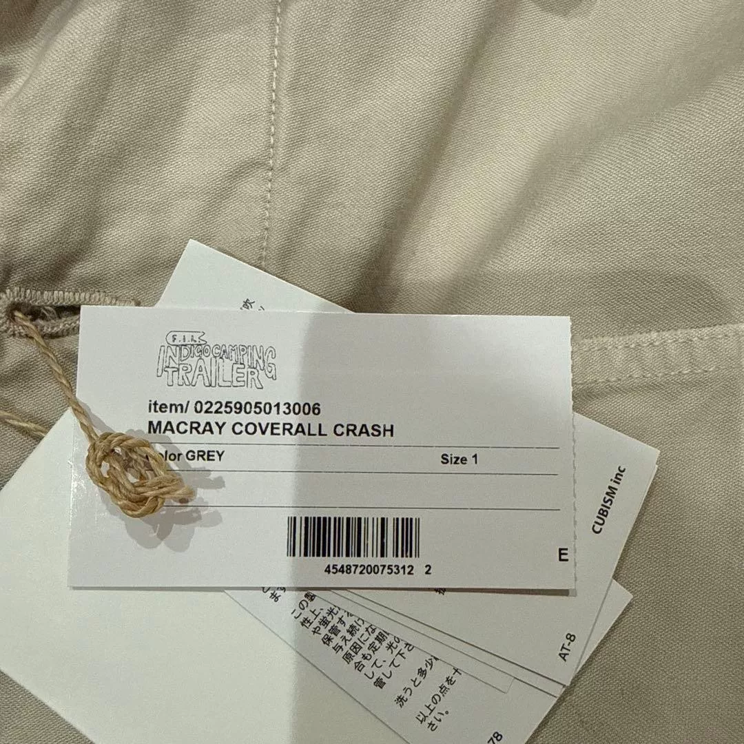 visvim 25AW ICTMACRAY Coverall Jacket — detail