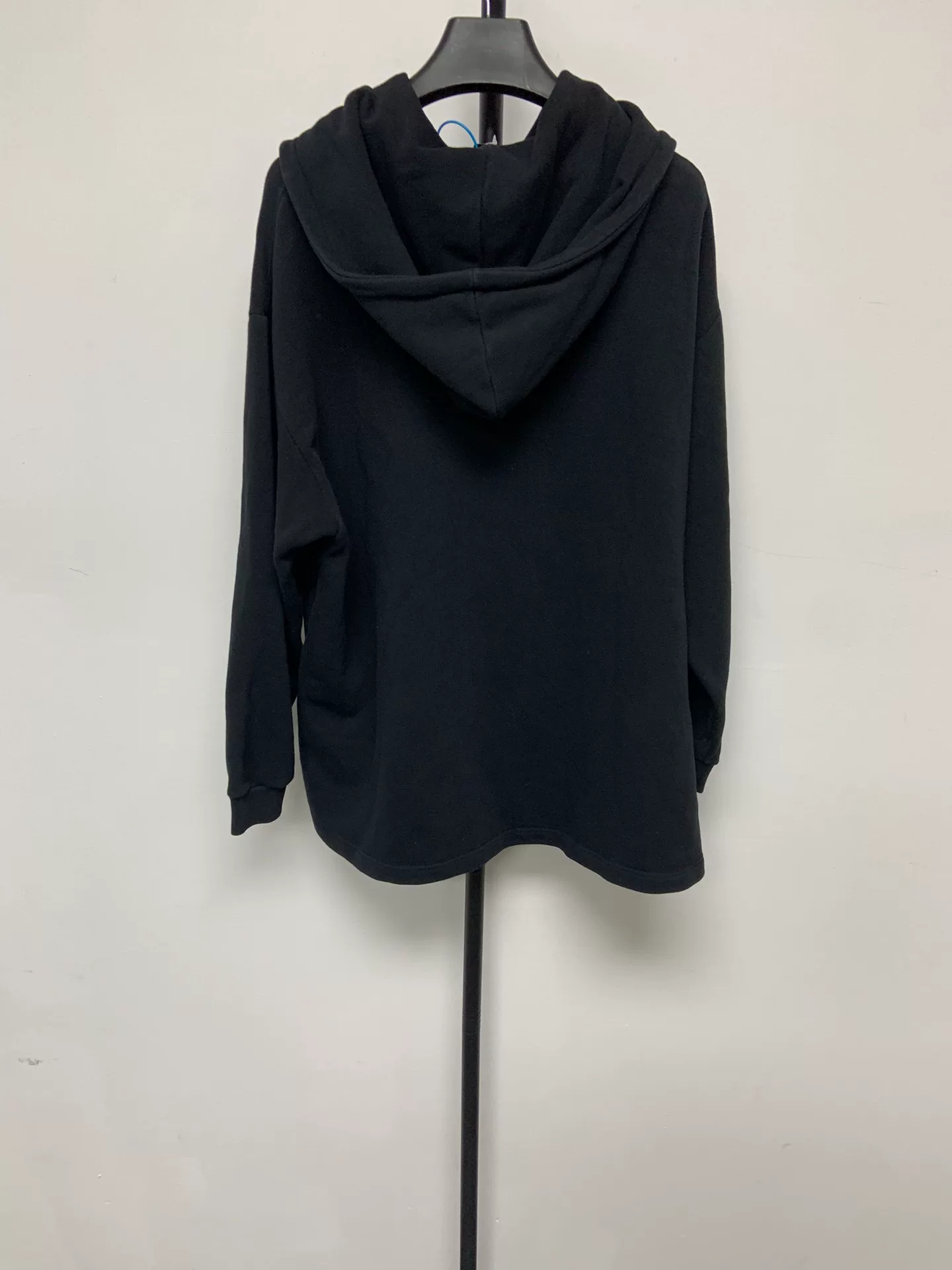 Balenciaga Logo Embroidery Hoodie — front