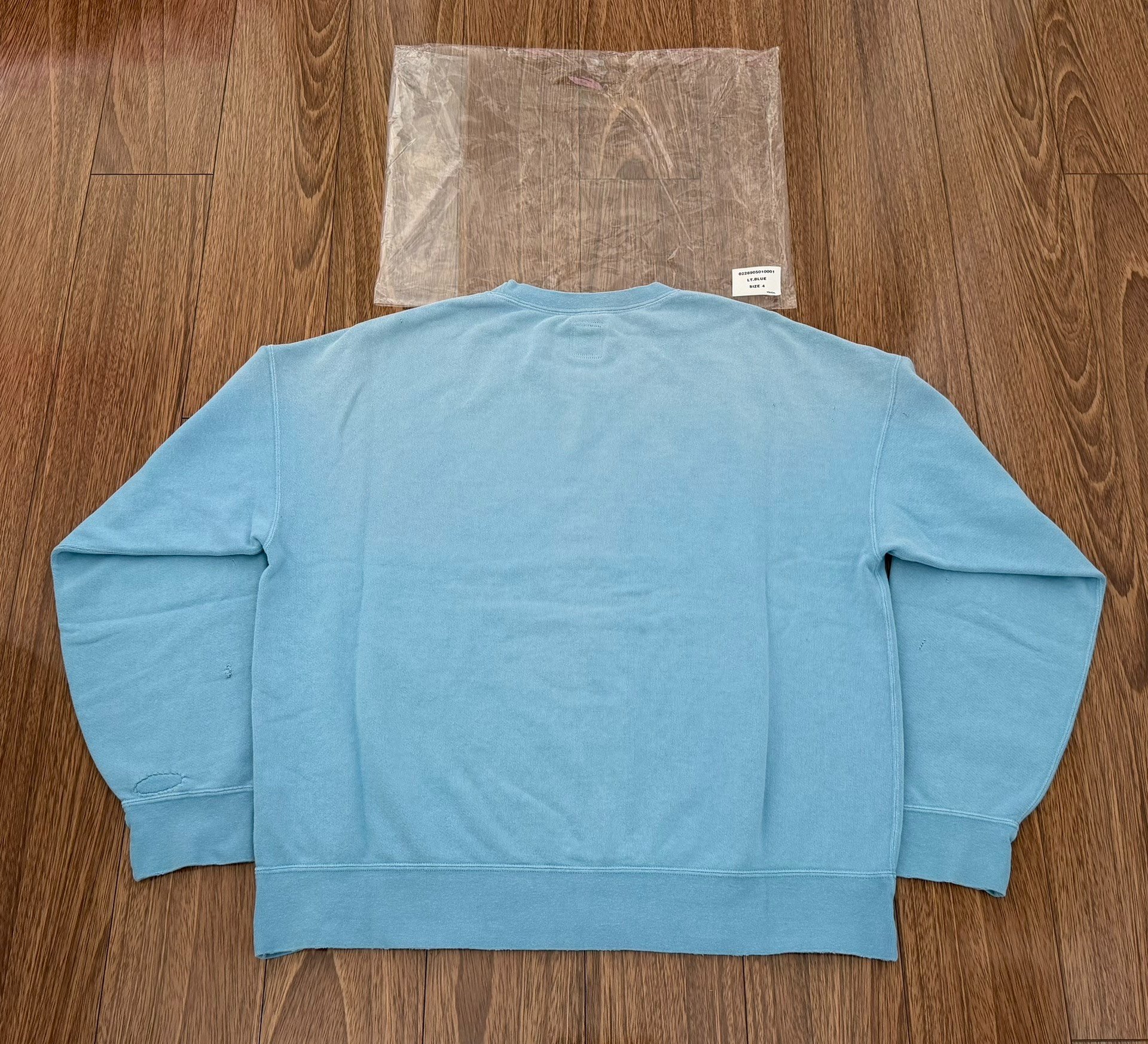 VISVIM 26SS ICT JUMBO SWEAT L/S — front