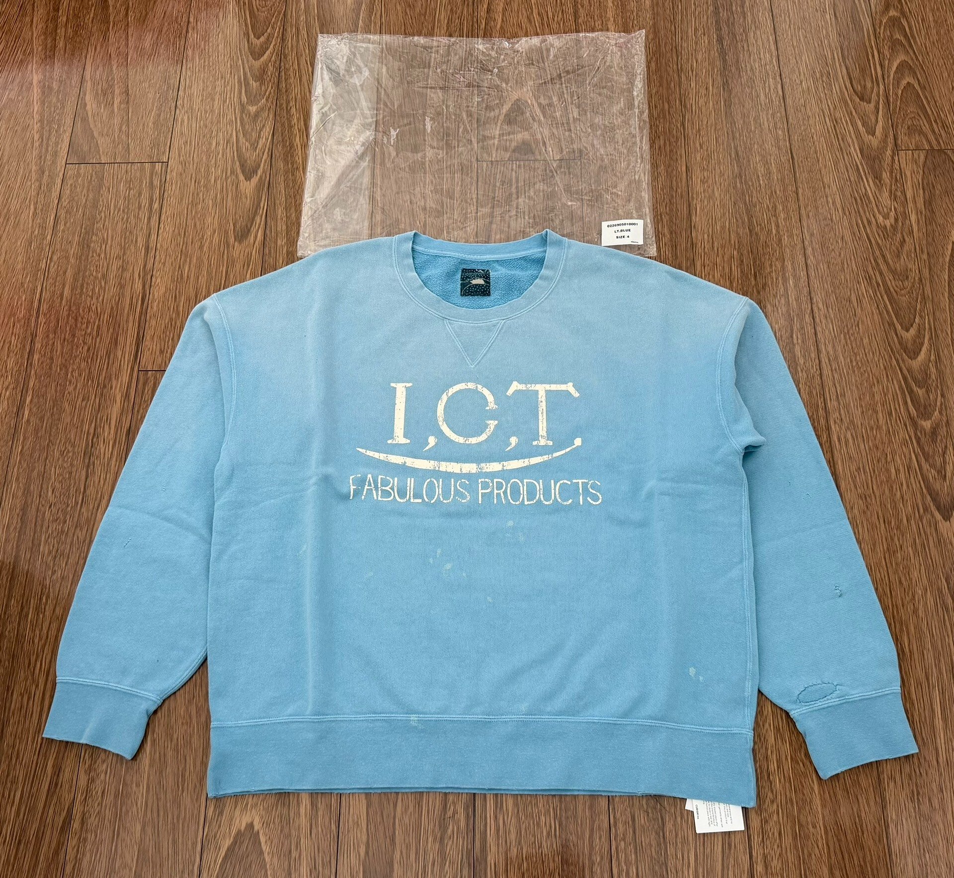 VISVIM 26SS ICT JUMBO SWEAT L/S