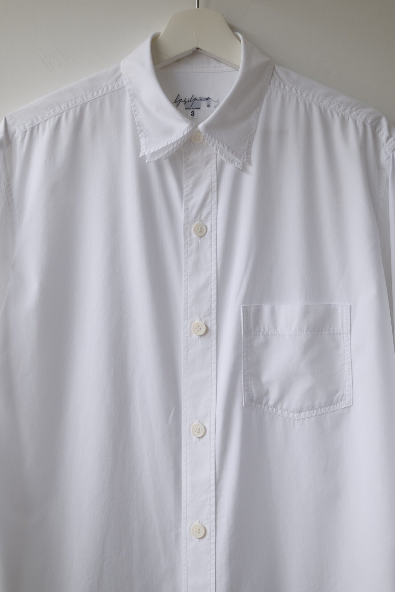 Yohji Yamamoto 18AW Multi-Collar Shirt — front