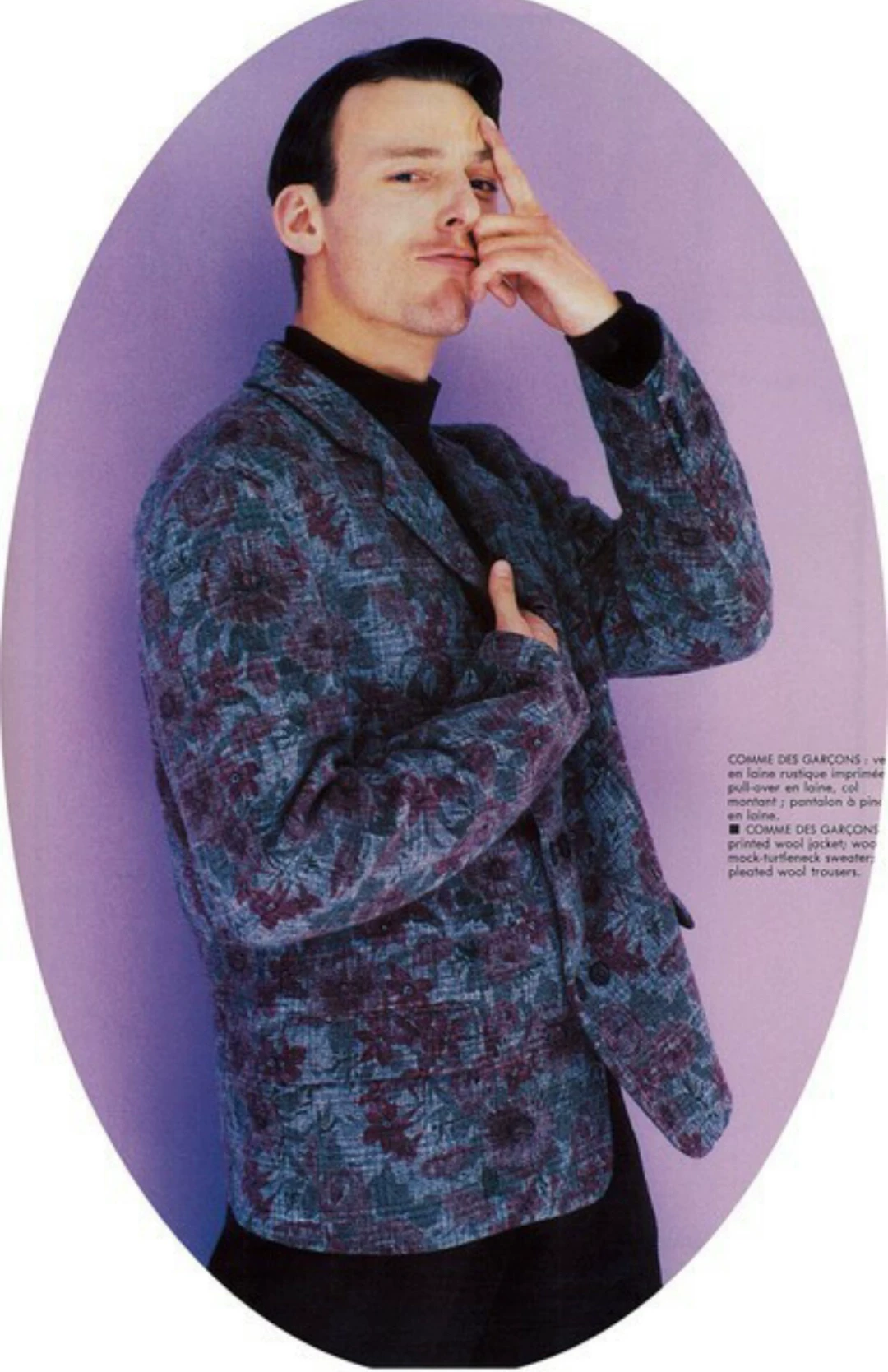 Comme des Garçons 1988 AW Rose Coat — front