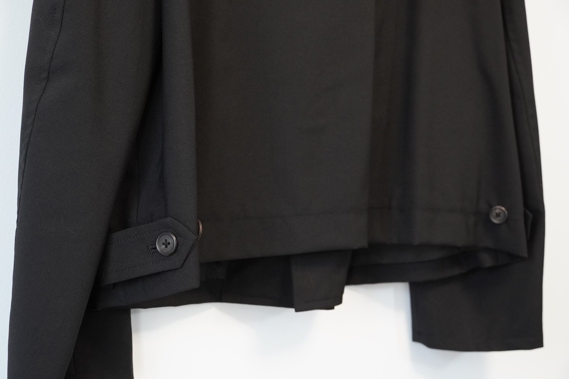 Yohji Yamamoto Y's Men Wool Jacket — detail