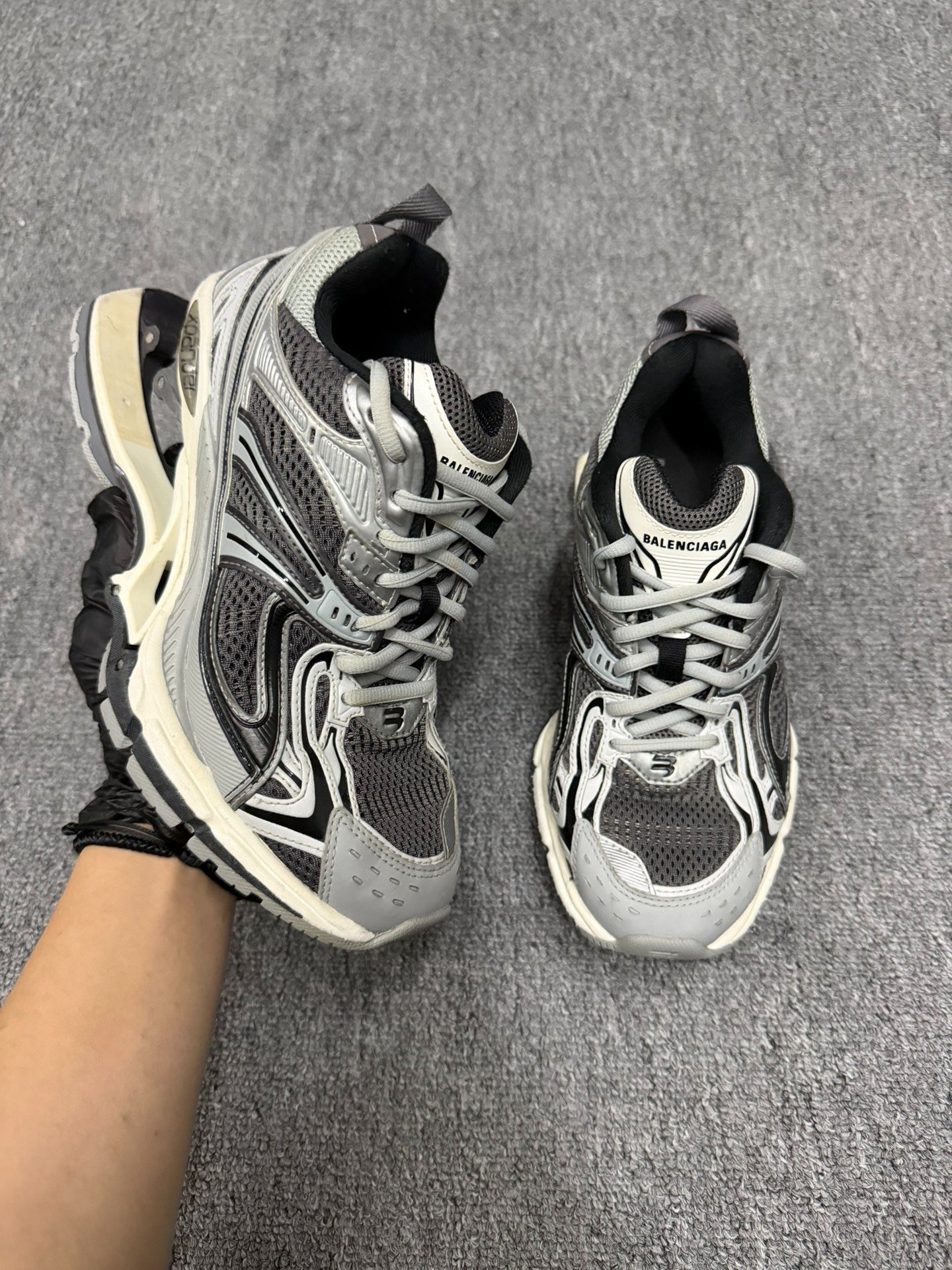 Balenciaga Triple S Sneakers — detail