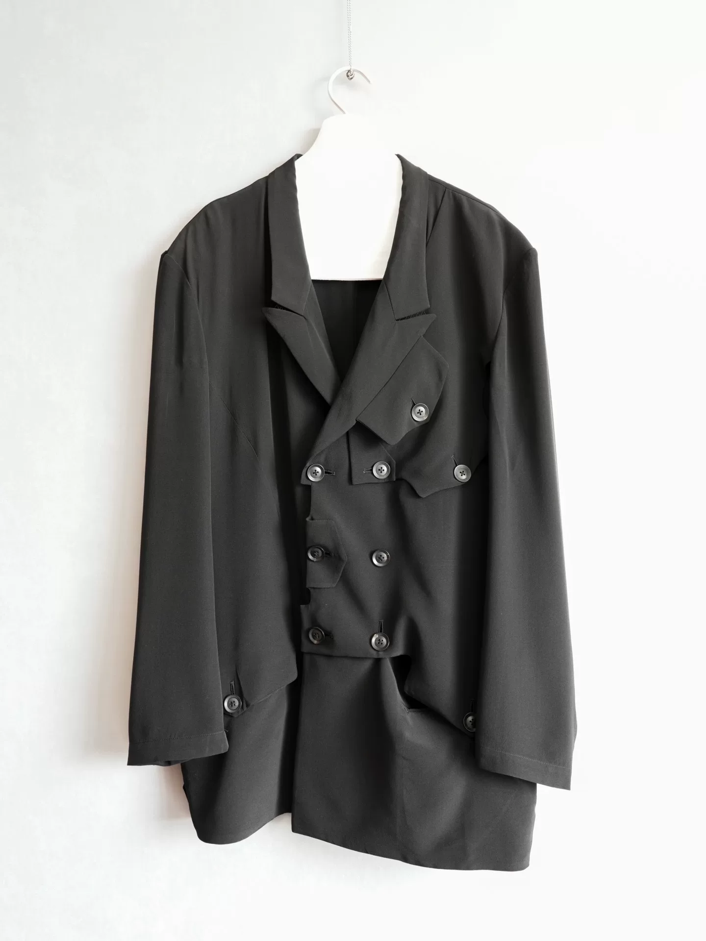 Yohji Yamamoto 20SS Silk Coat