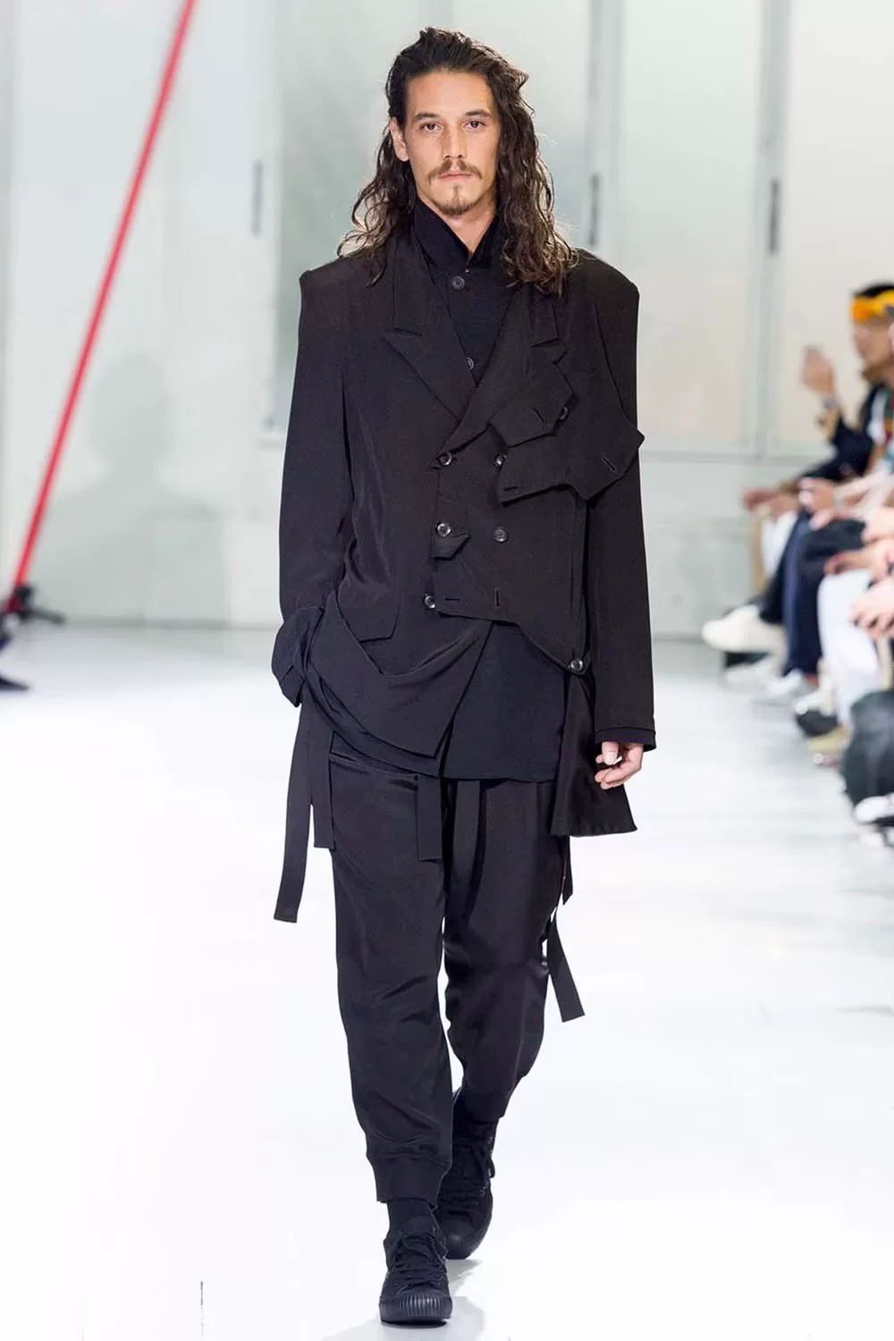 Yohji Yamamoto 20SS Silk Coat — back