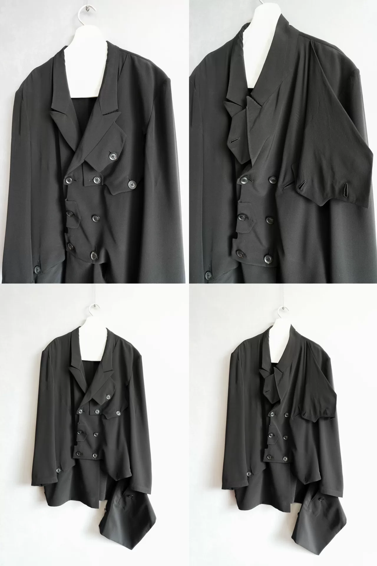 Yohji Yamamoto 20SS Silk Coat — front