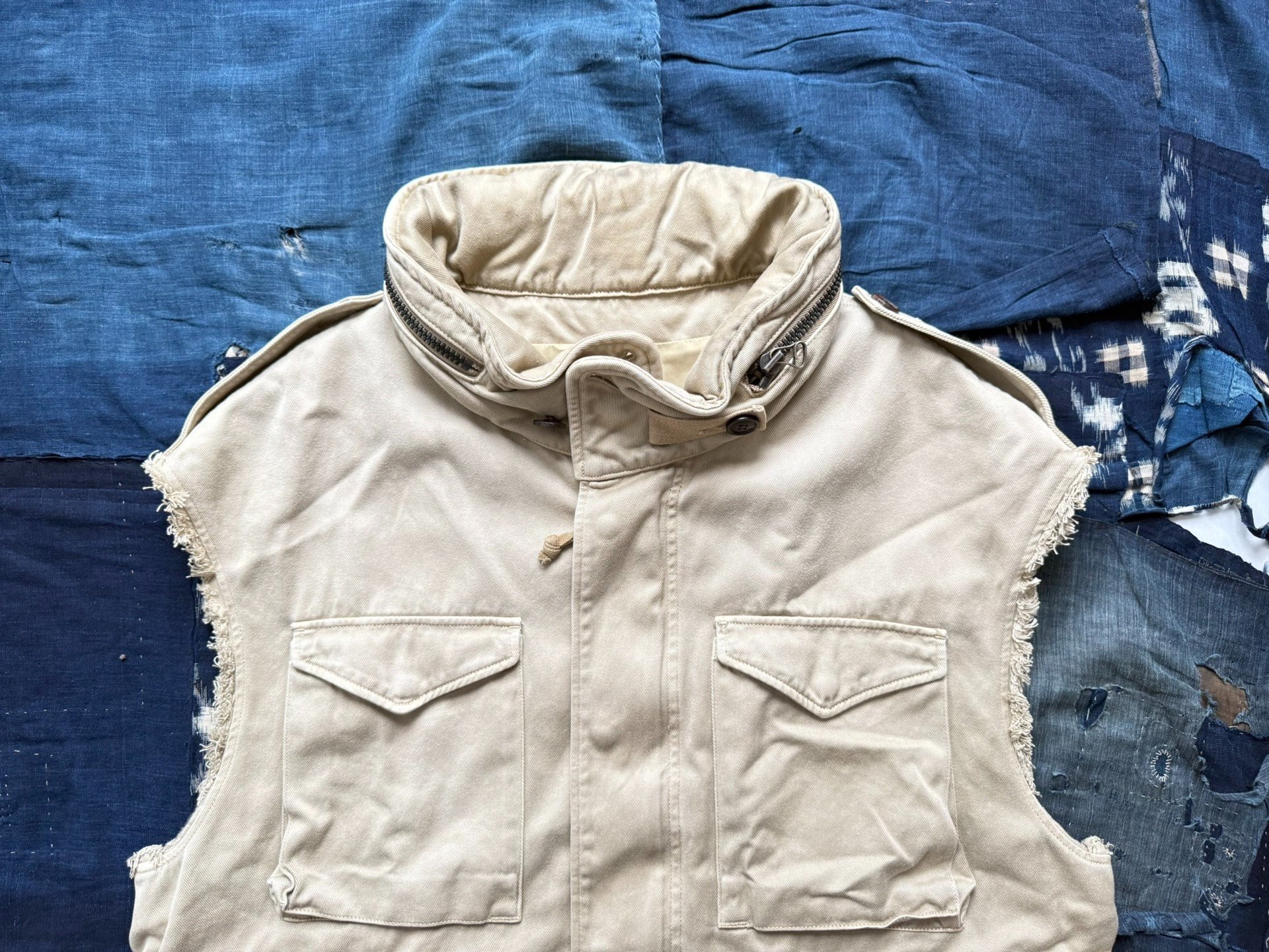 Visvim 24SS Bickle Vest M65 — back