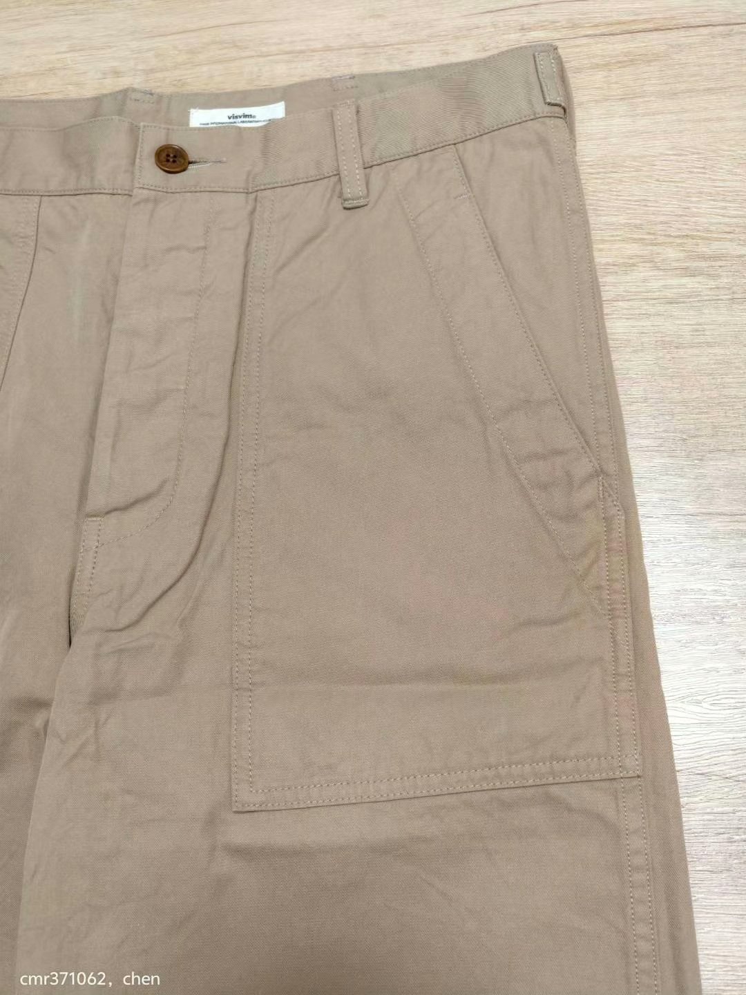 VISVIM 22SS ALDA SHORTS — front