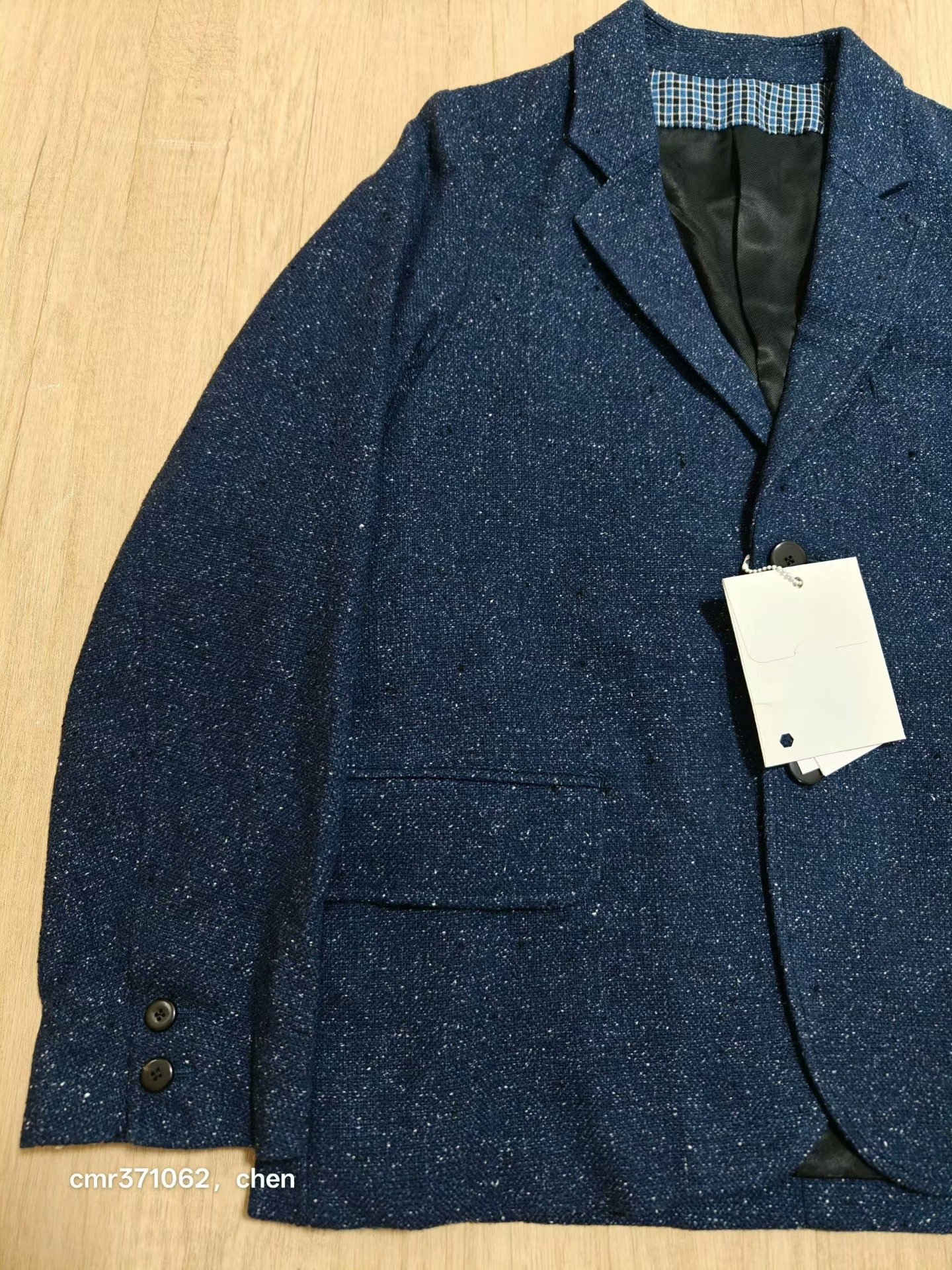 visvim 19AW Solebury Blazer — detail