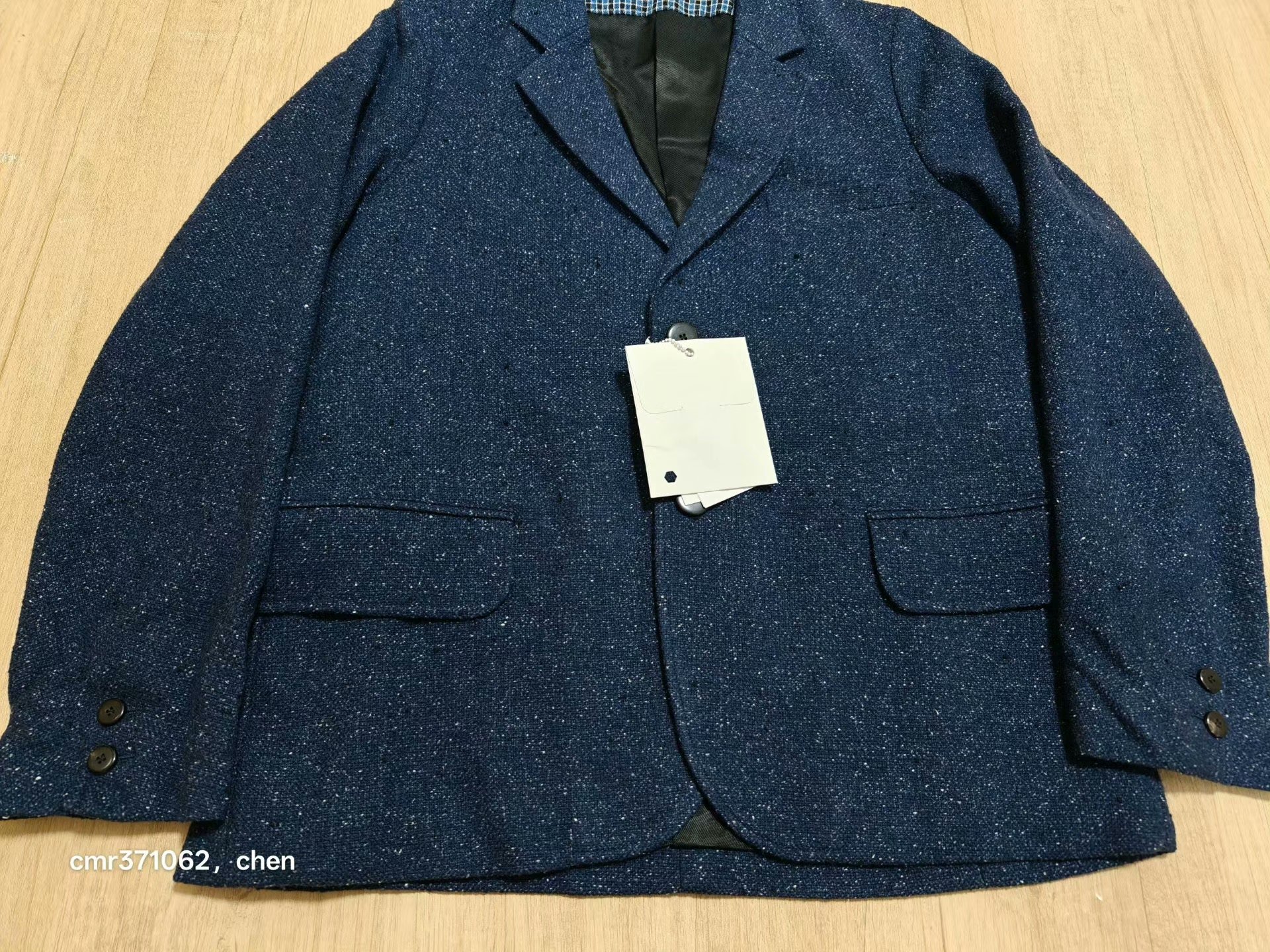 visvim 19AW Solebury Blazer — label