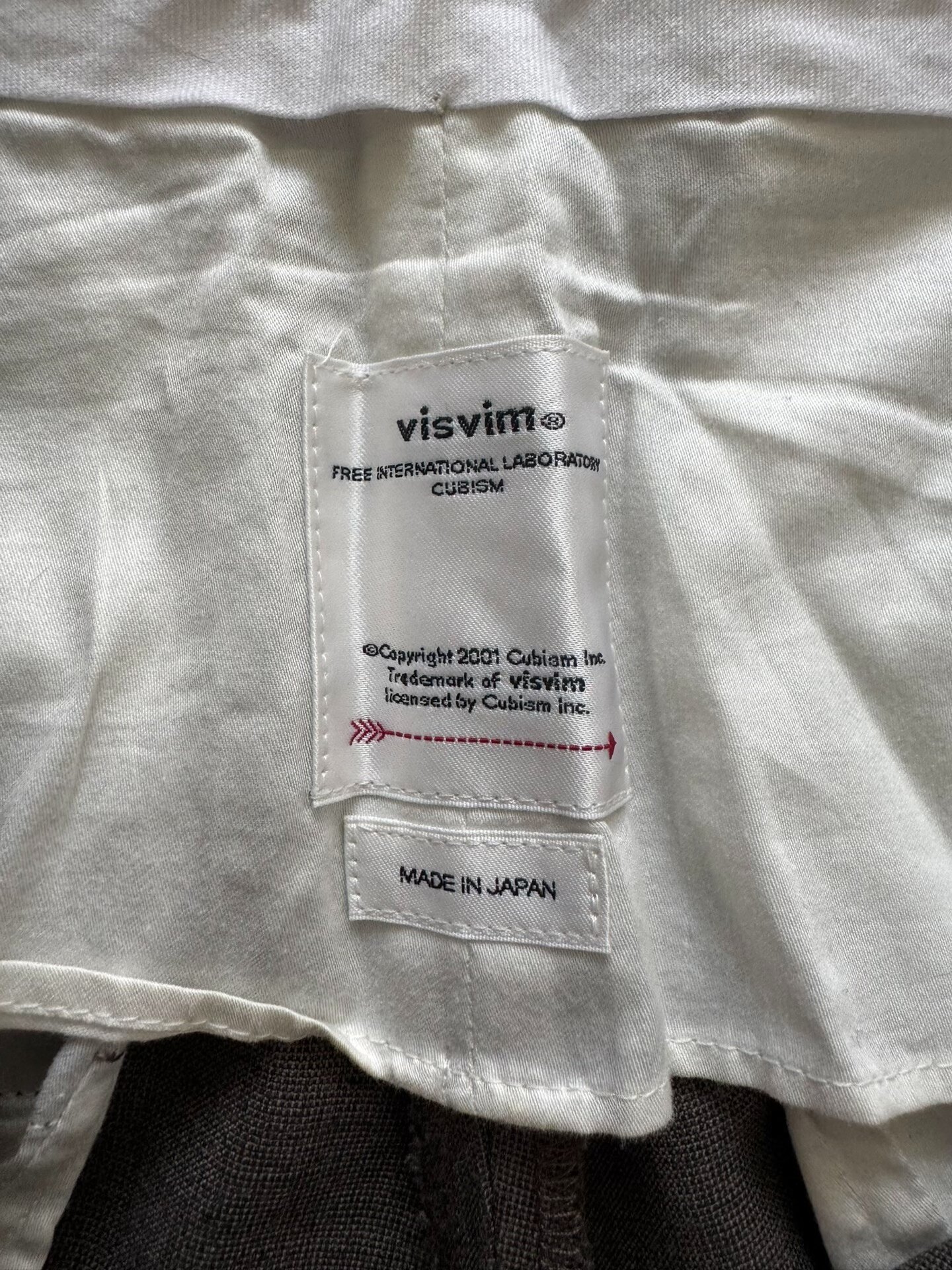 VISVIM 22AW HIGGINS SLACKS W/L — front
