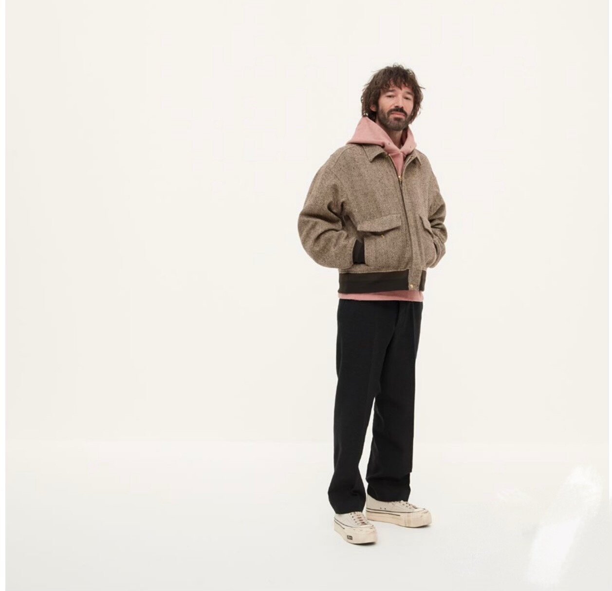 VISVIM 22AW HIGGINS SLACKS W/L — back