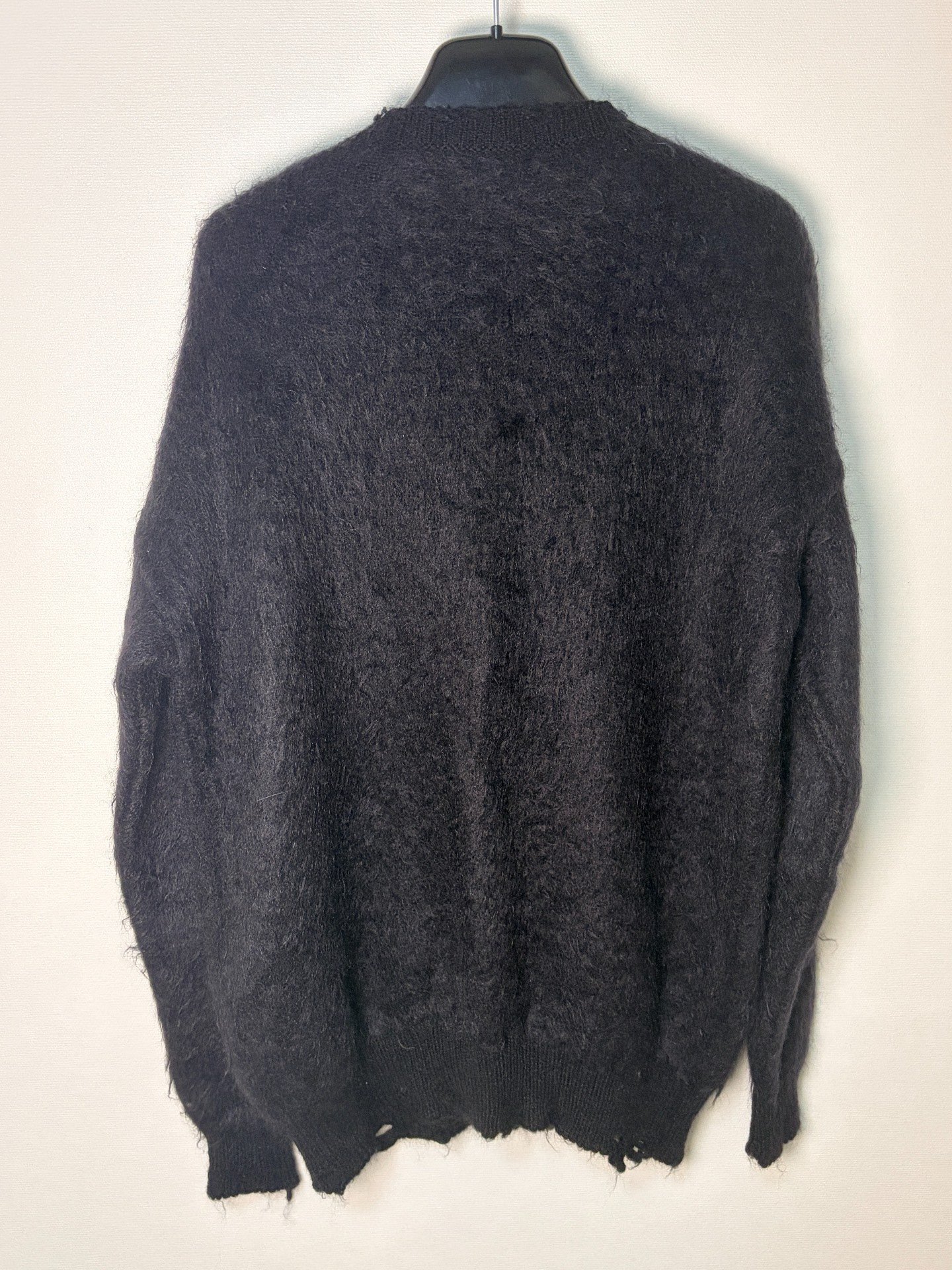 Saint Laurent Playboy Oversized Wool Mohair Sweater — front