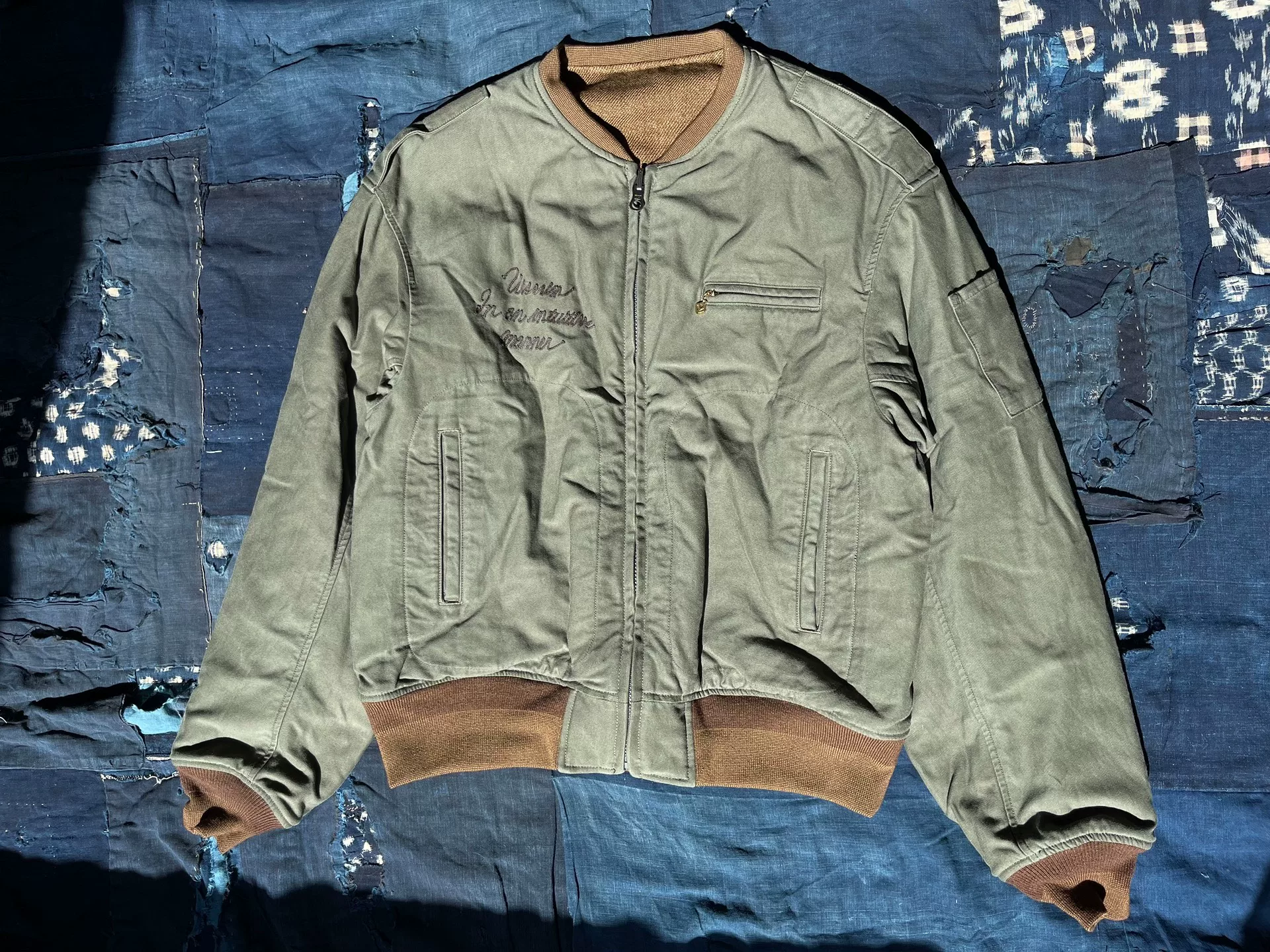 visvim 24AW Gunner Jkt Acala Double-Sided — front