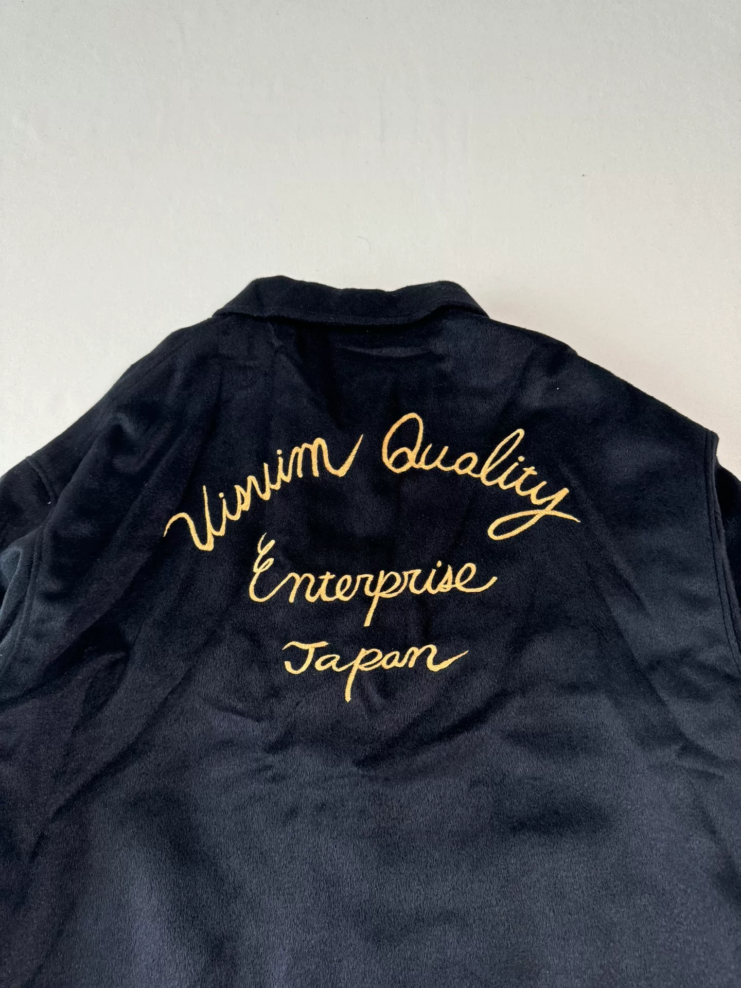 VISVIM 25aw Norad Silk Blouson — label