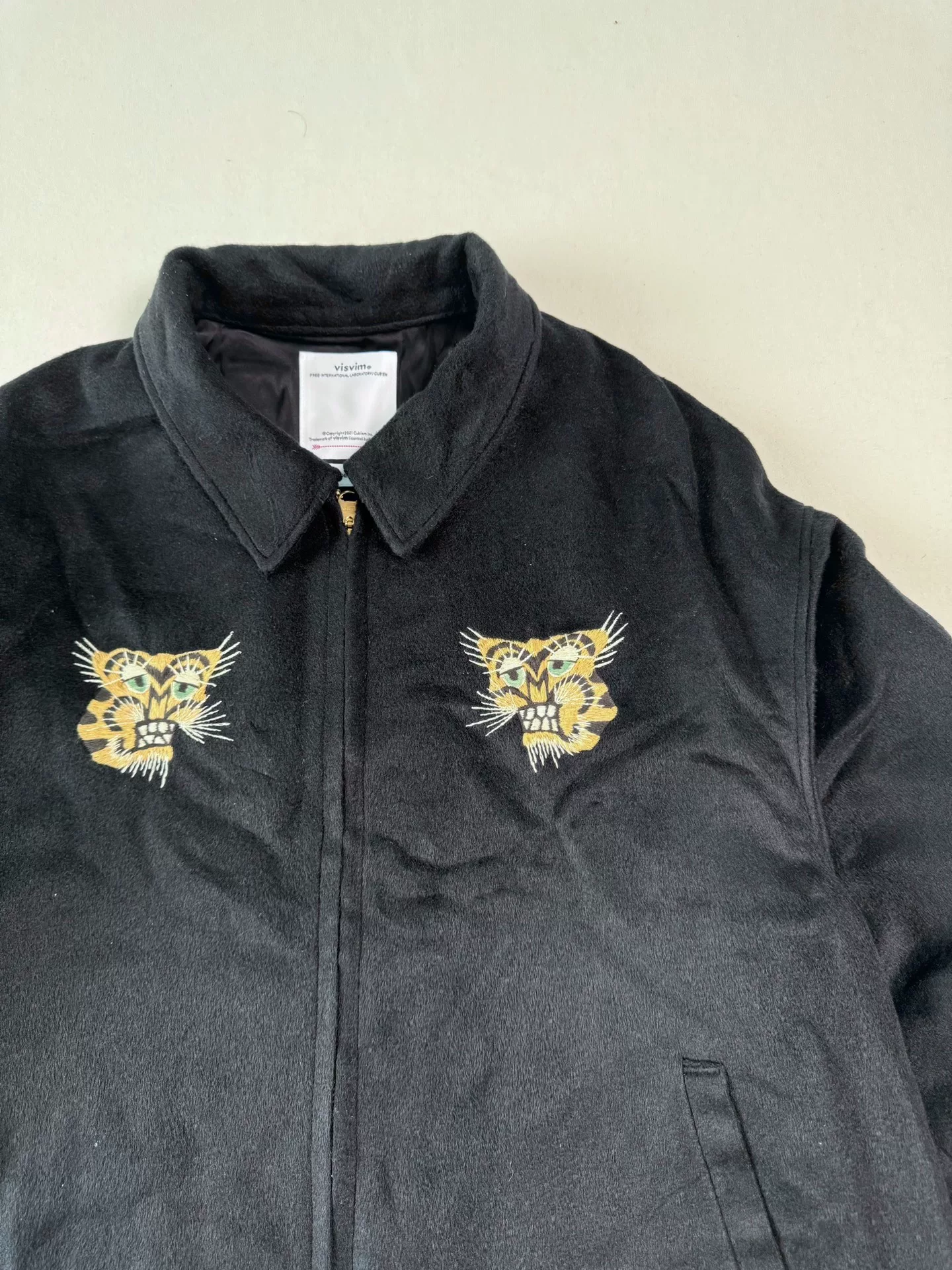 VISVIM 25aw Norad Silk Blouson — back