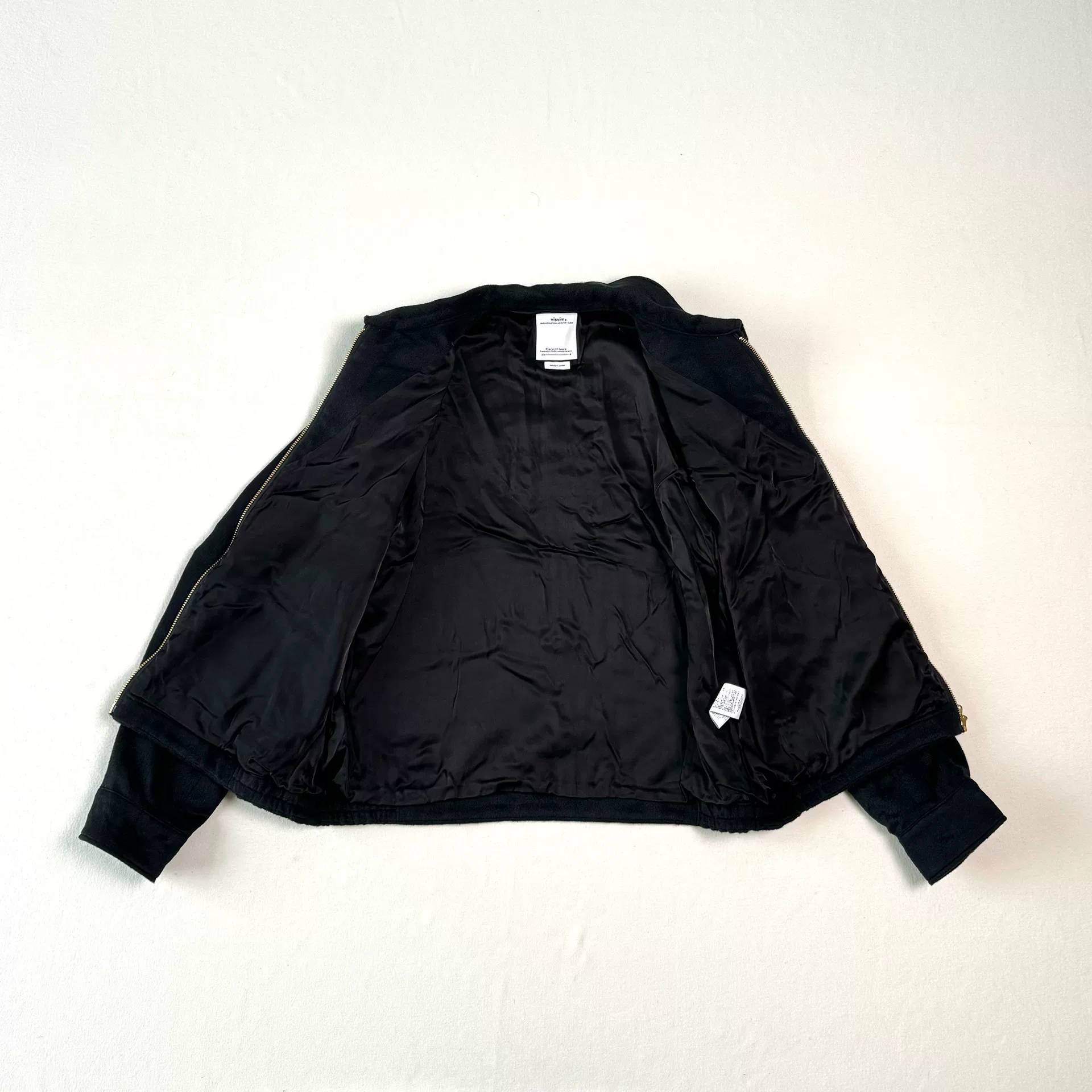 VISVIM 25aw Norad Silk Blouson — detail
