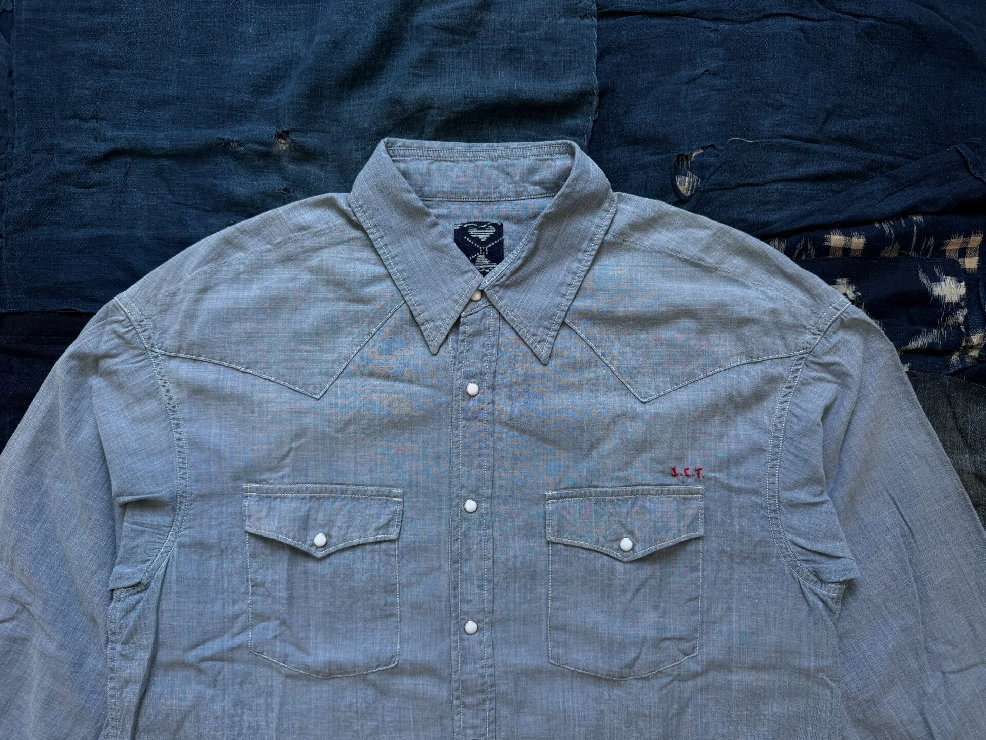 VISVIM 21AW Lumber Shirt Chambray — label