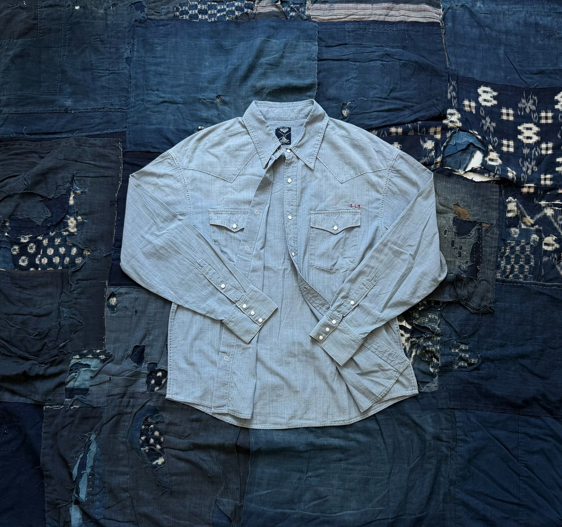 VISVIM 21AW Lumber Shirt Chambray — front