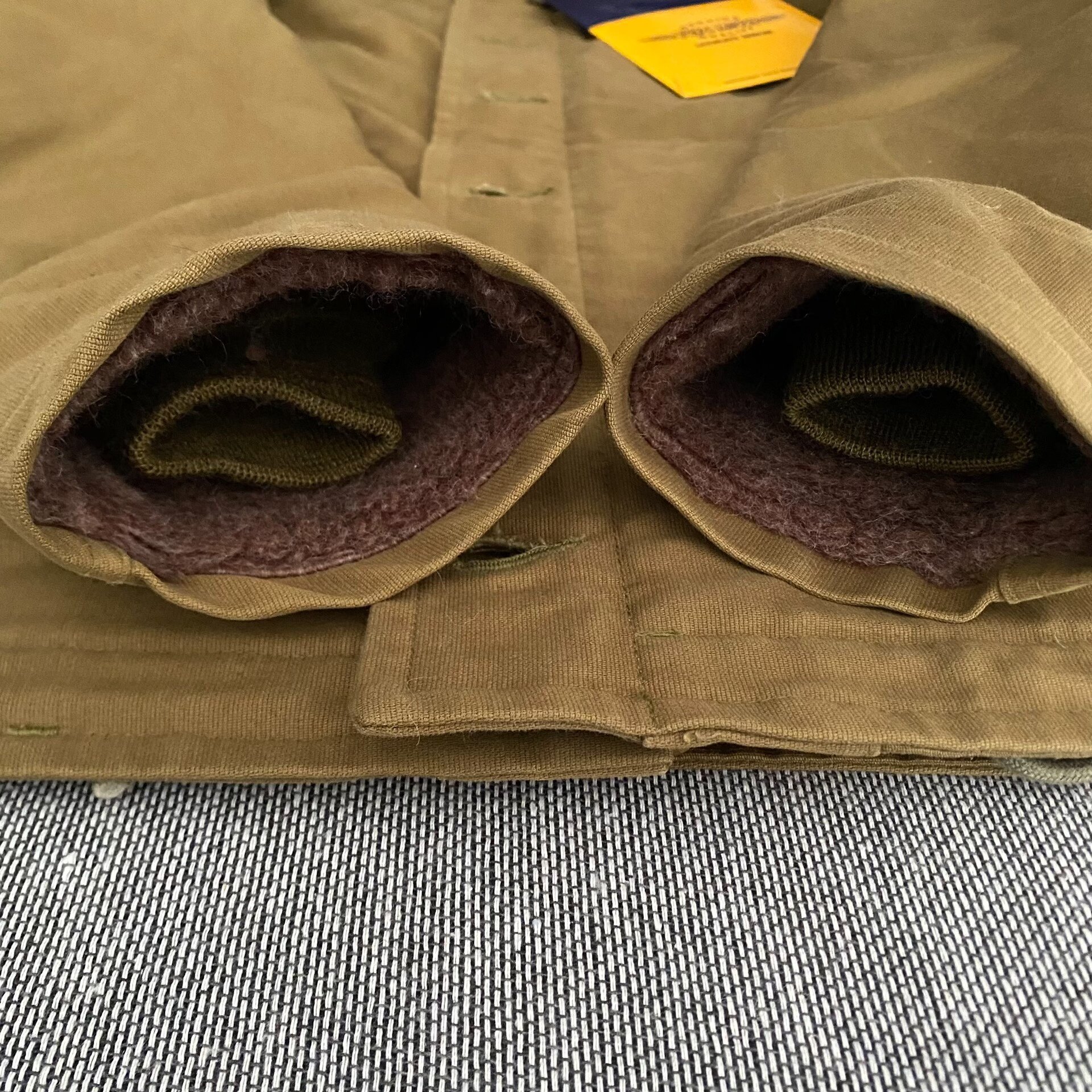 Toys McCoy N1 Navy Canvas Jacket — back