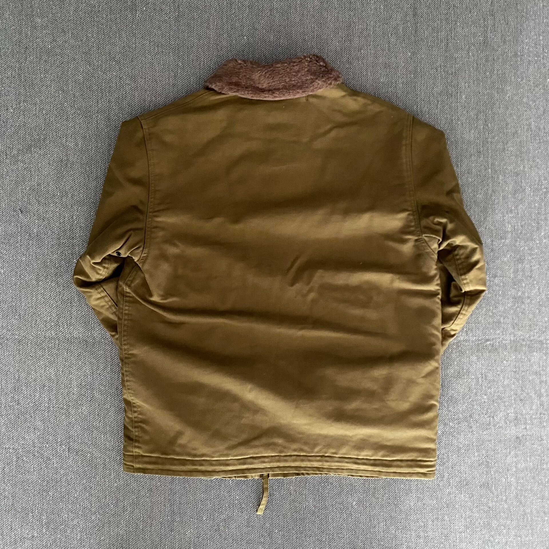 Toys McCoy N1 Navy Canvas Jacket — front