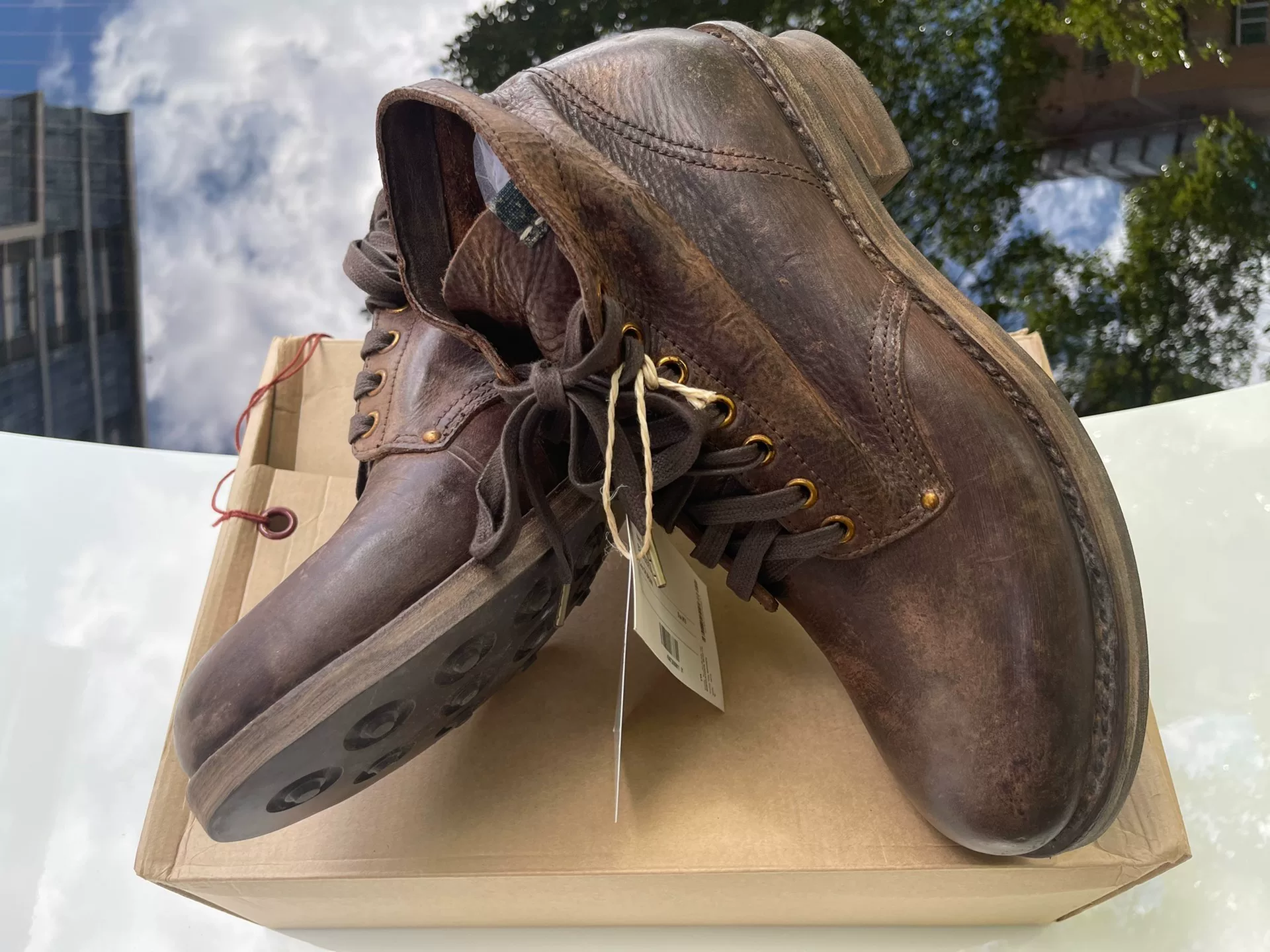 VISVIM 24SS ICT Brigadier Boot — front