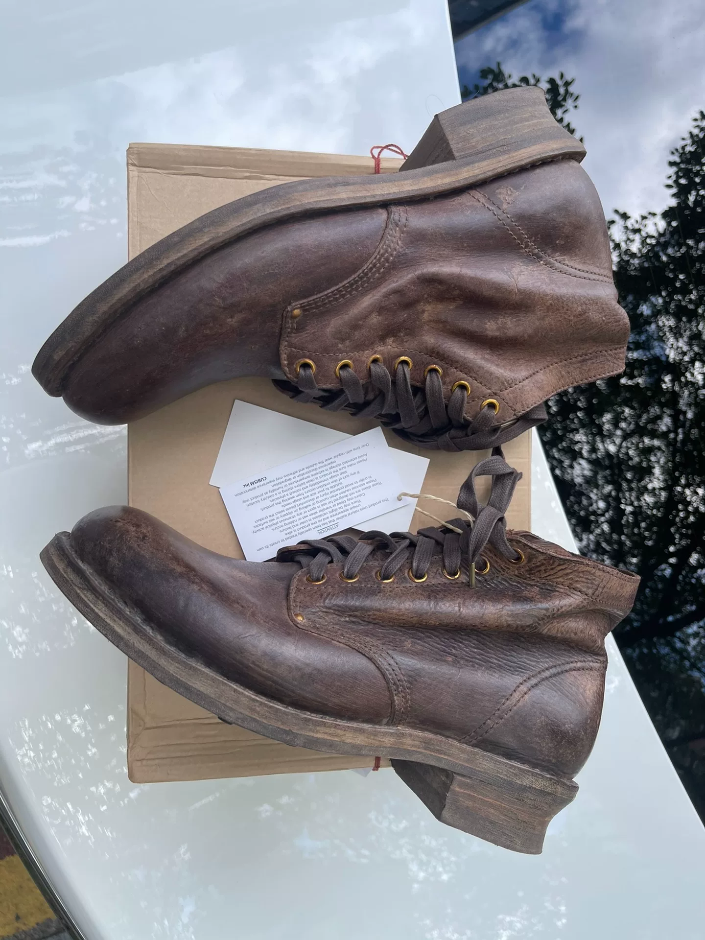 VISVIM 24SS ICT Brigadier Boot — back