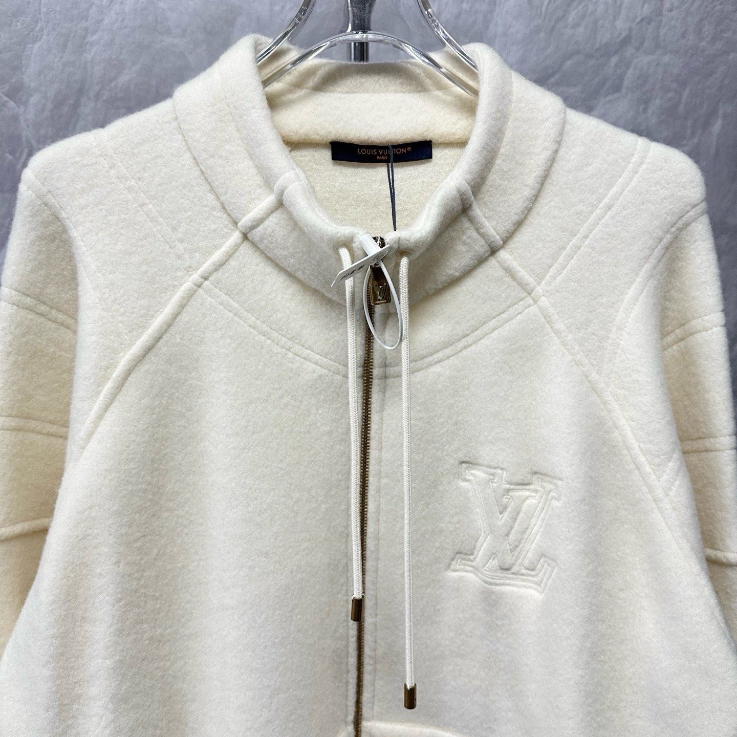 Louis Vuitton SS25 Wool Zipped Jacket — front