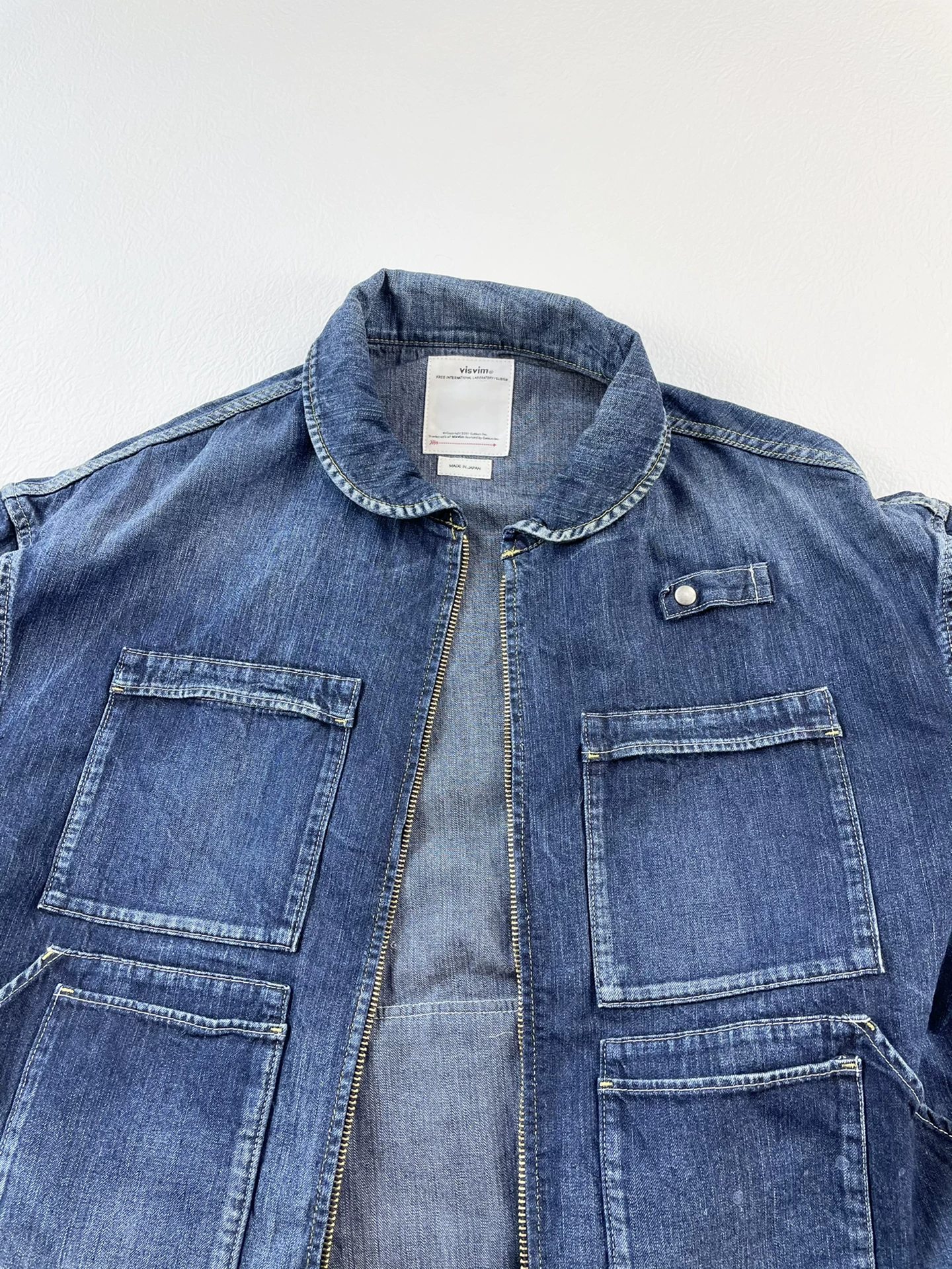 VISVIM ENFIELD HUNTING JKT — back