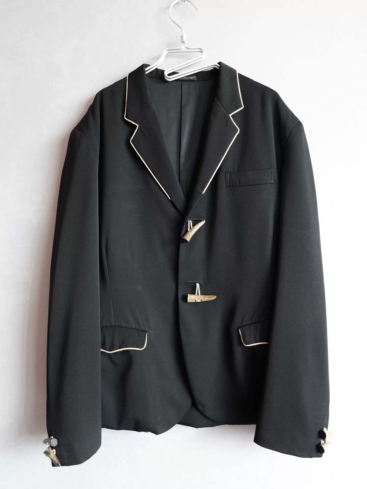 Yohji Yamamoto 87AW Horn Button Jacket