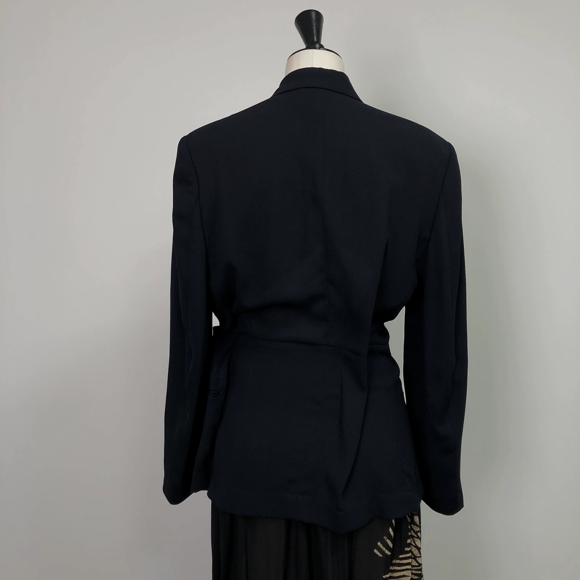 Comme des Garçons 92SS Deformed Silk Coat — back