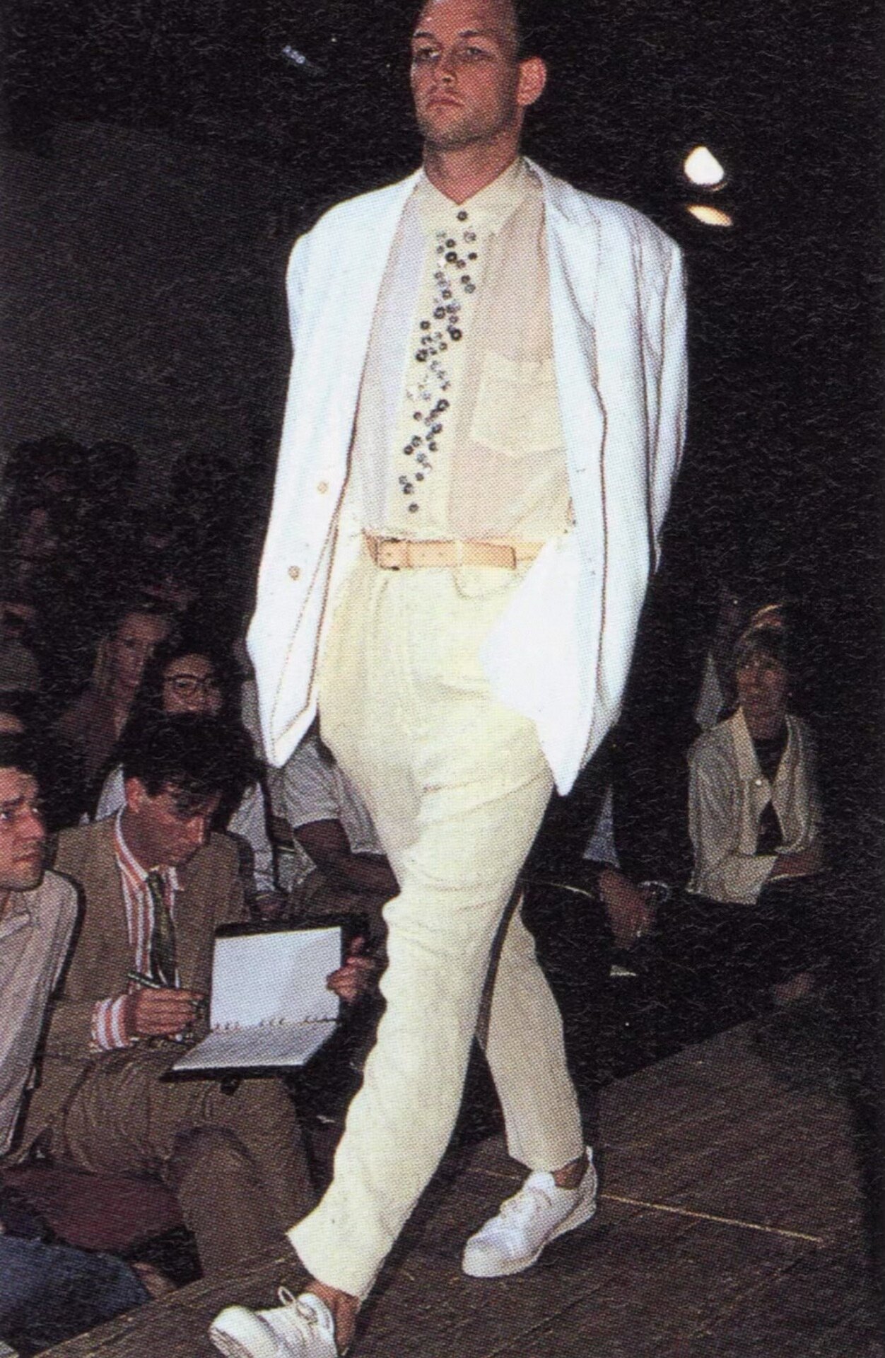 Yohji Yamamoto 05AW Multi-Button Blazer — front