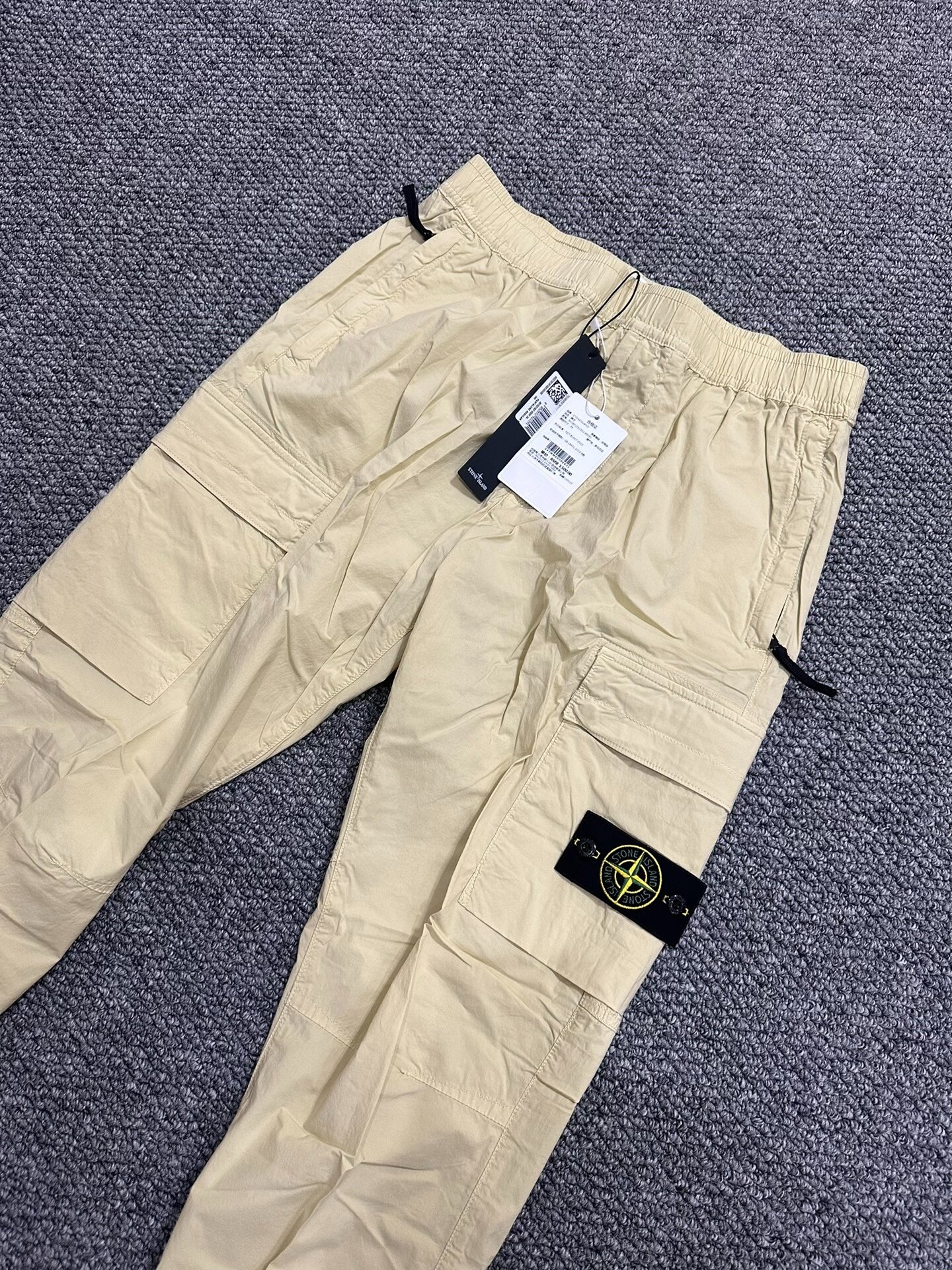 Stone Island Poplin Cotton Pants Size 34 — front