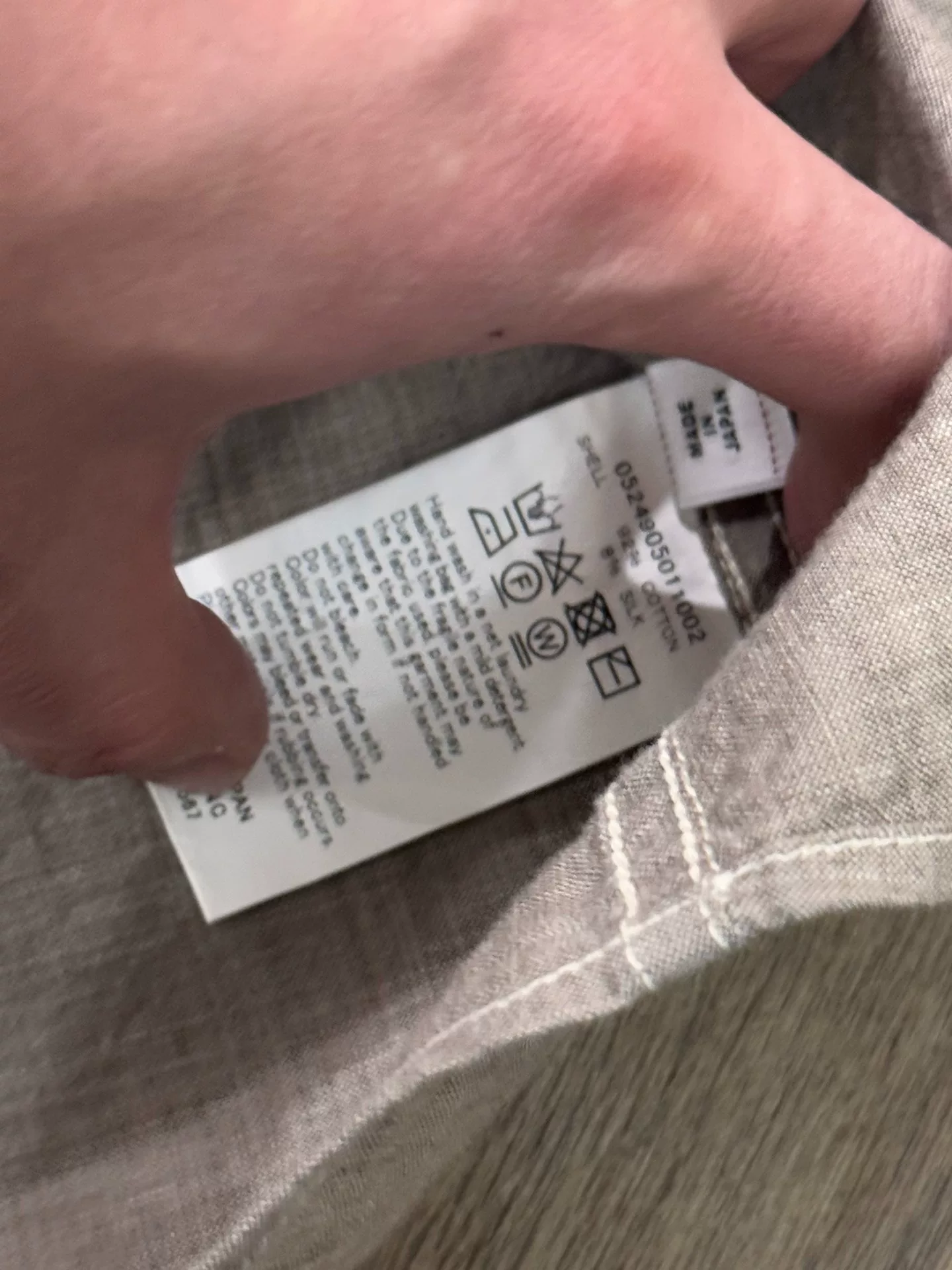 VISVIM 24AW CHAMBRAY L/S SHIRT — back