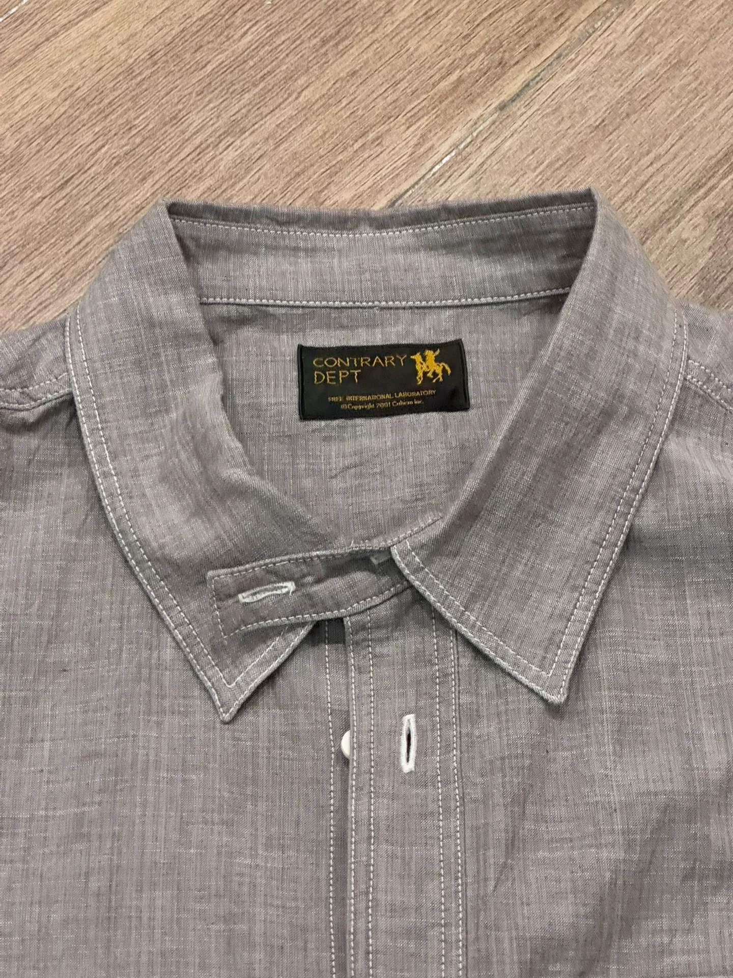 VISVIM 24AW CHAMBRAY L/S SHIRT — detail
