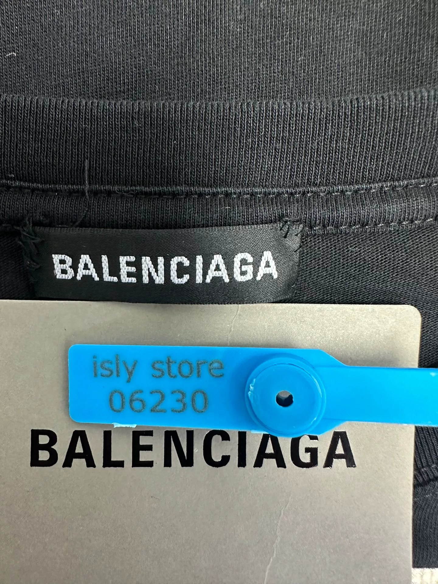 Balenciaga Political Campaign Oversized T-Shirt — back