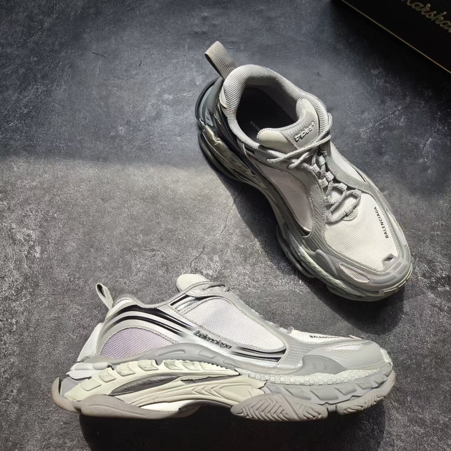 Balenciaga Triple S 2.0 Gray — label