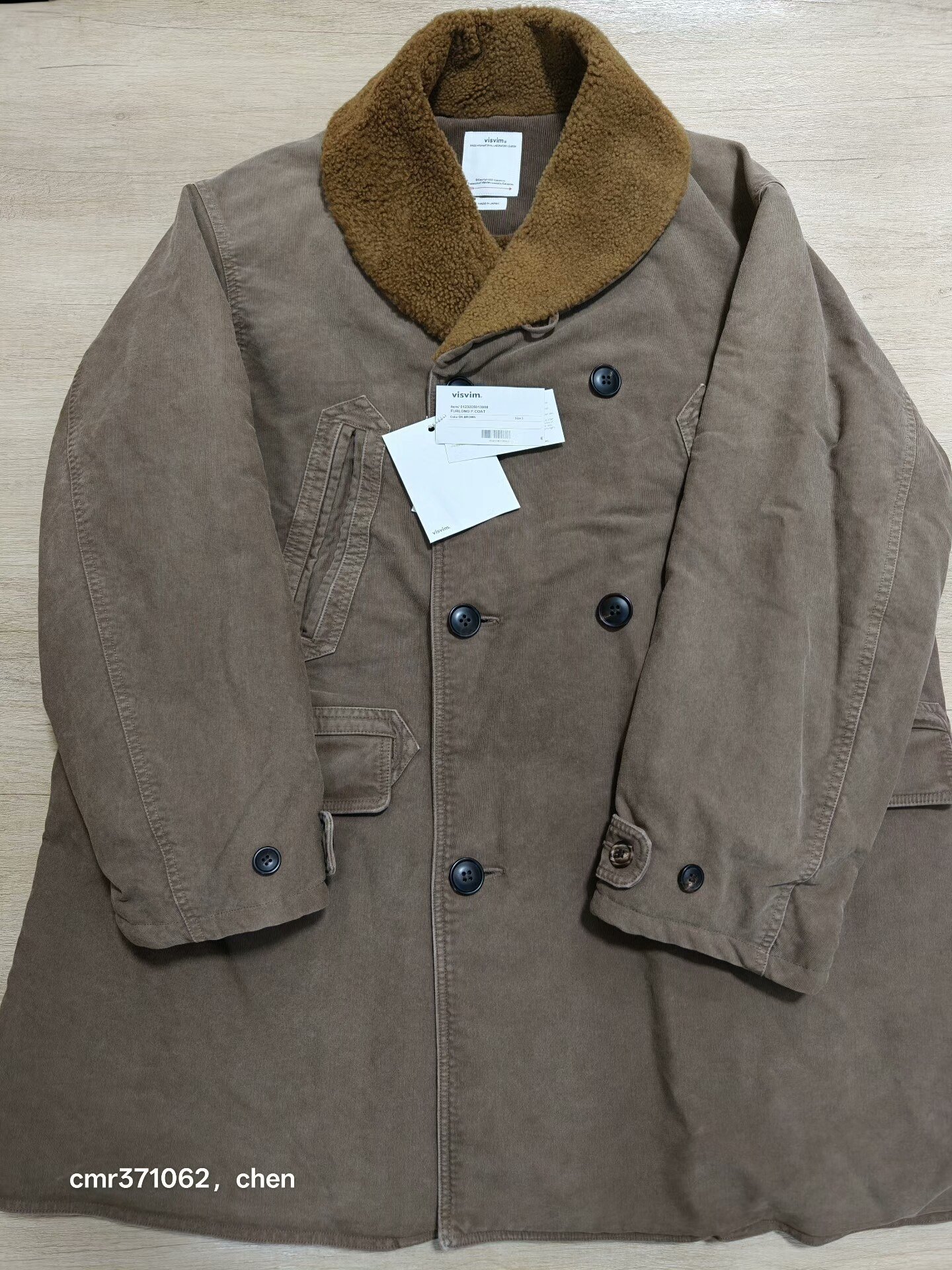VISVIM 23AW FURLONG P.COAT
