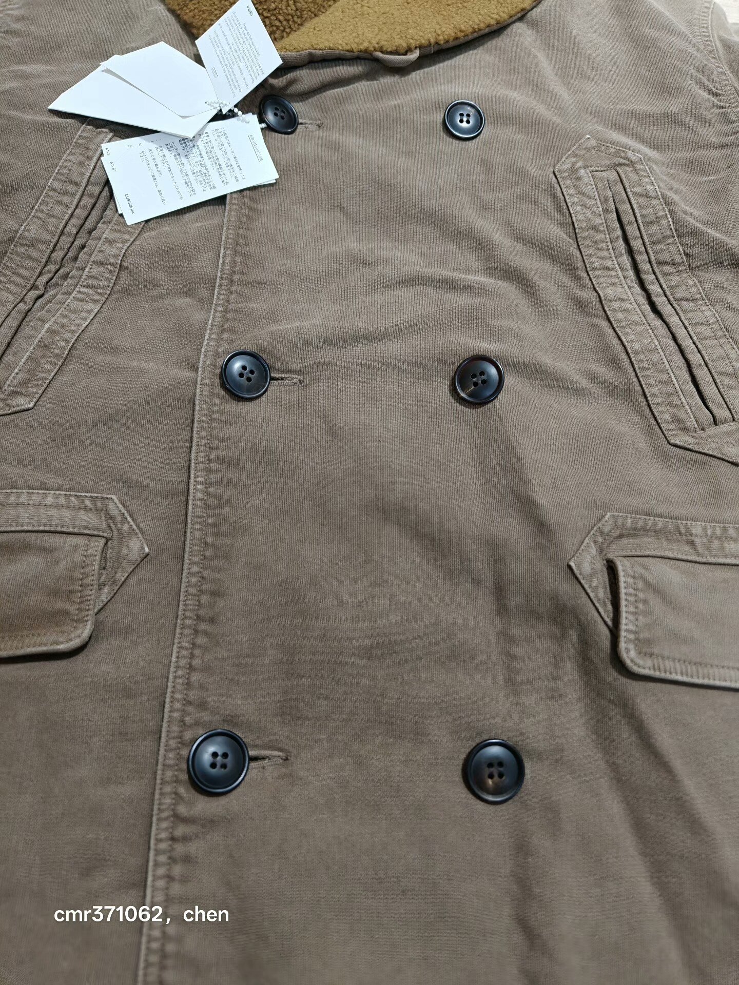 VISVIM 23AW FURLONG P.COAT — detail