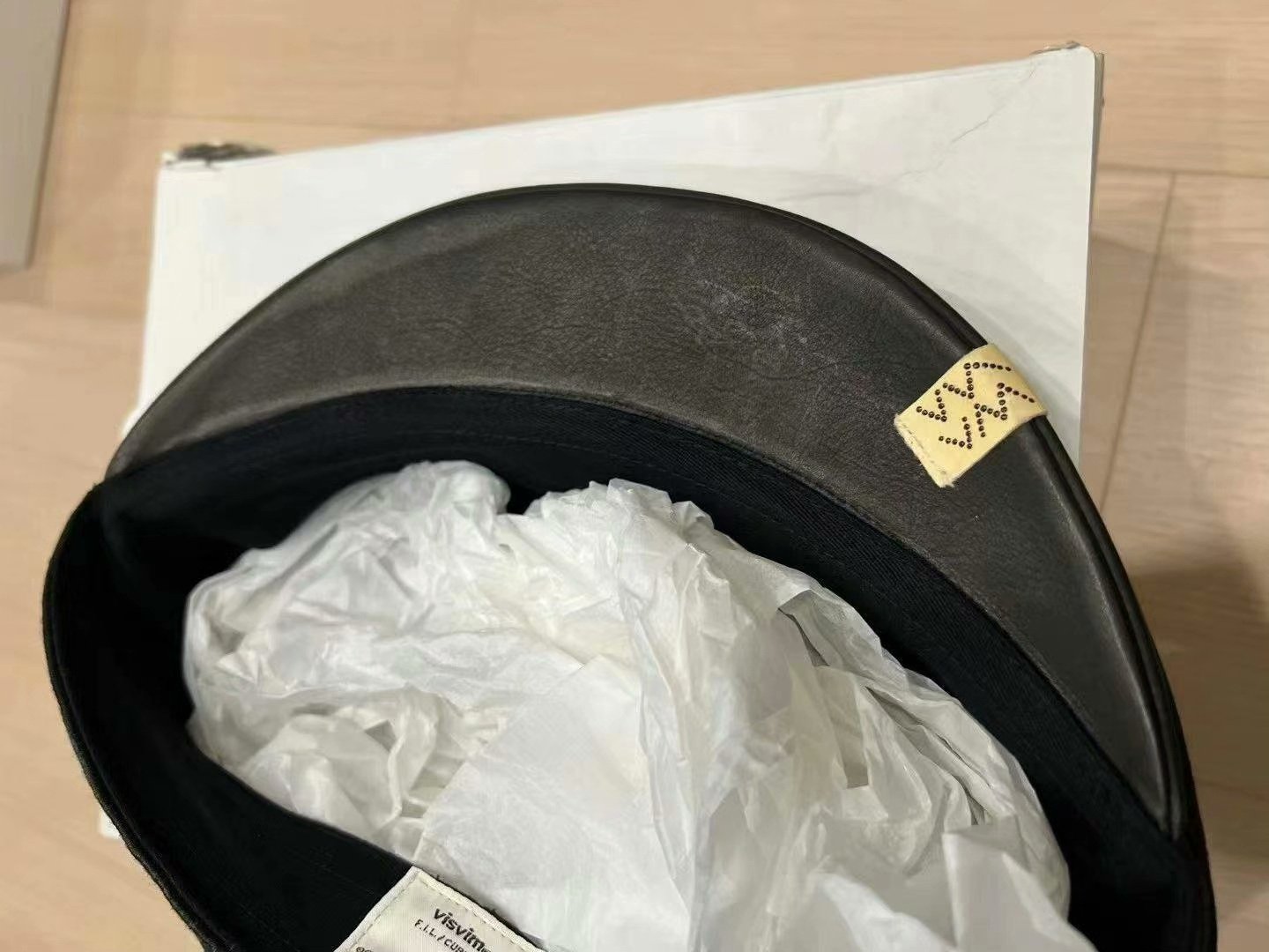VISVIM 20AW BIKER HAT — front