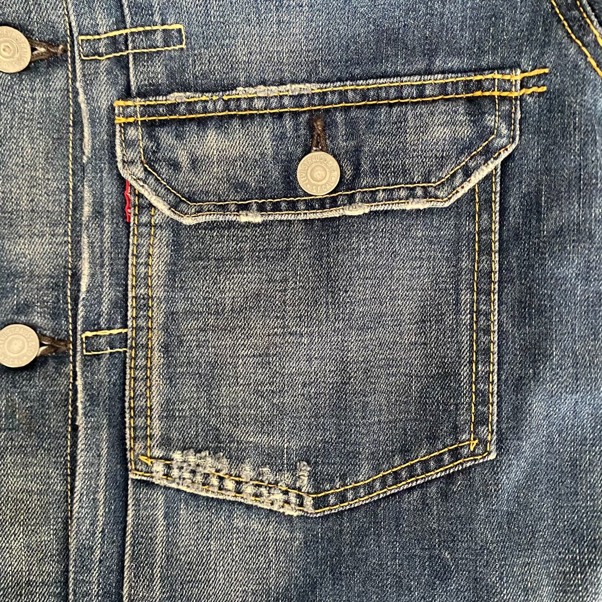 Levi's LVC506 Japanese Washed Jacket — back