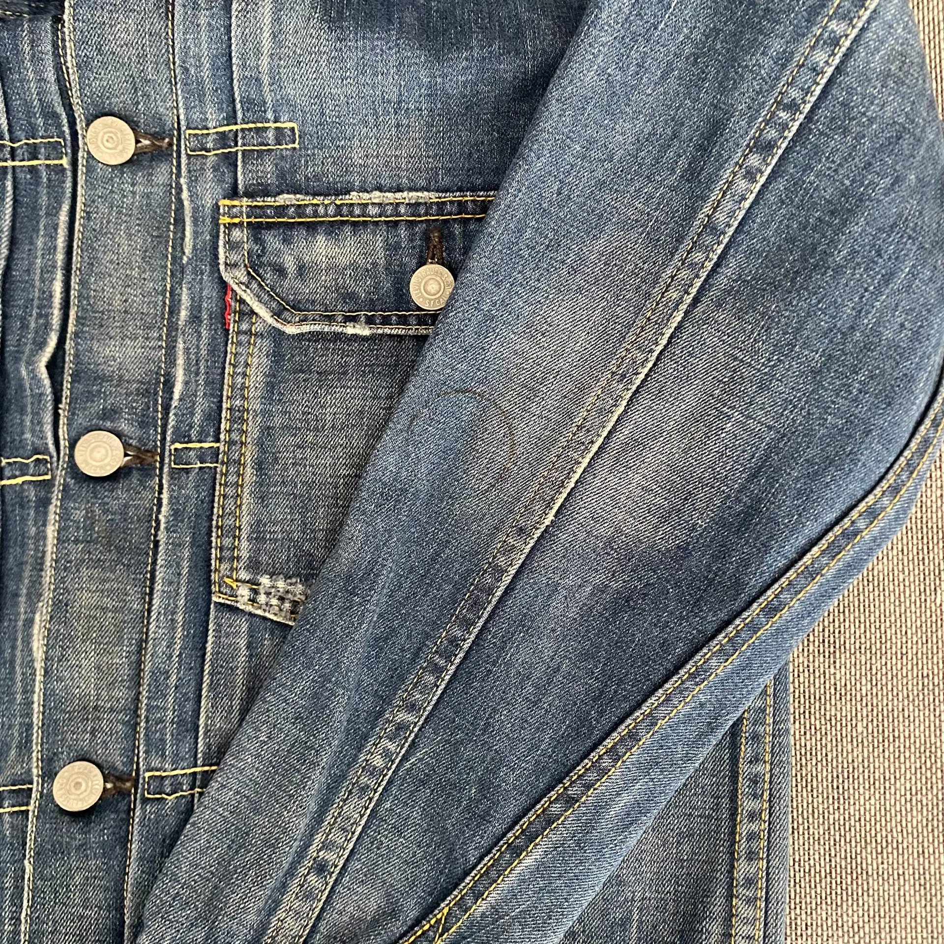 Levi's LVC506 Japanese Washed Jacket — label