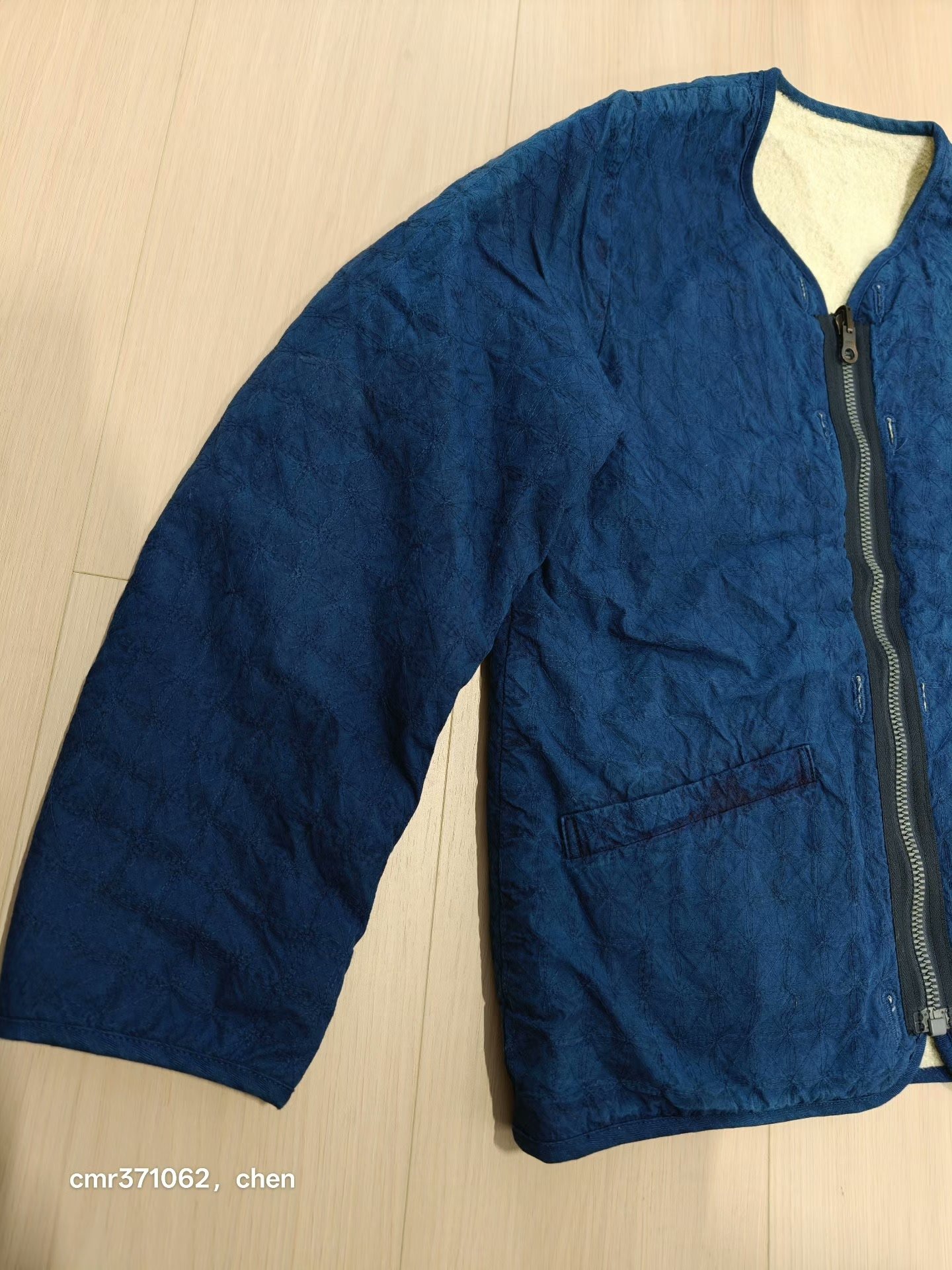 visvim 17 ICT Iris Liner Jkt — label