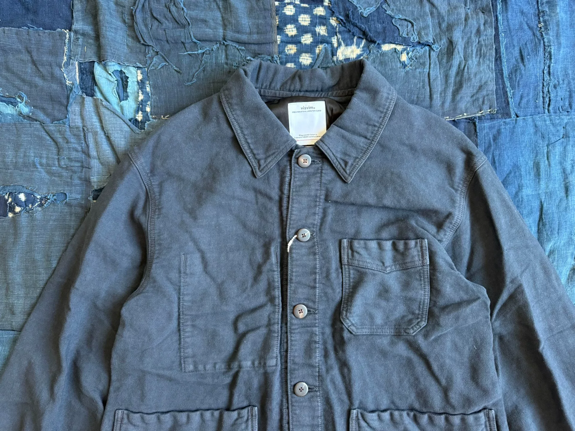 VISVIM 25AW TRAVAIL COVERALL — back